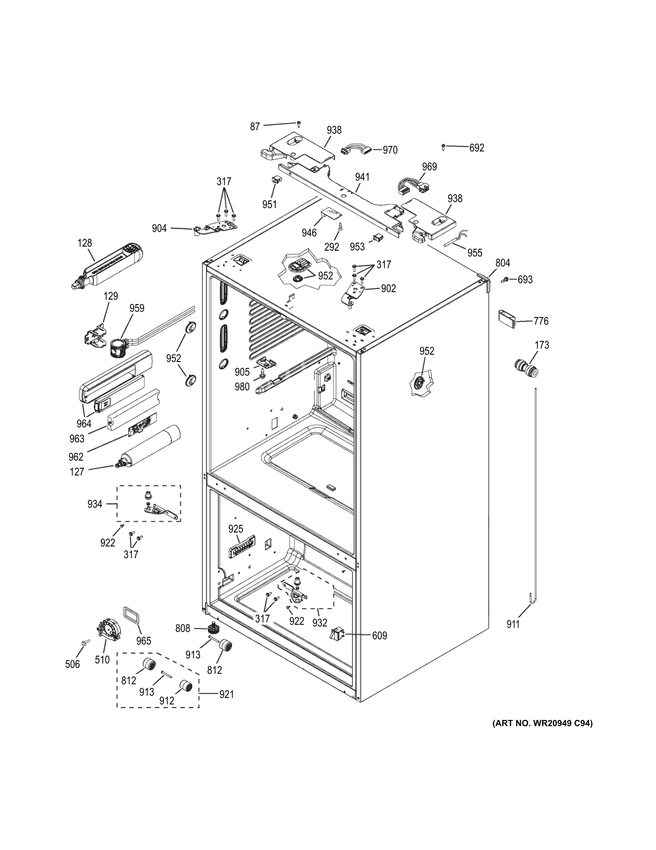 CASE PARTS