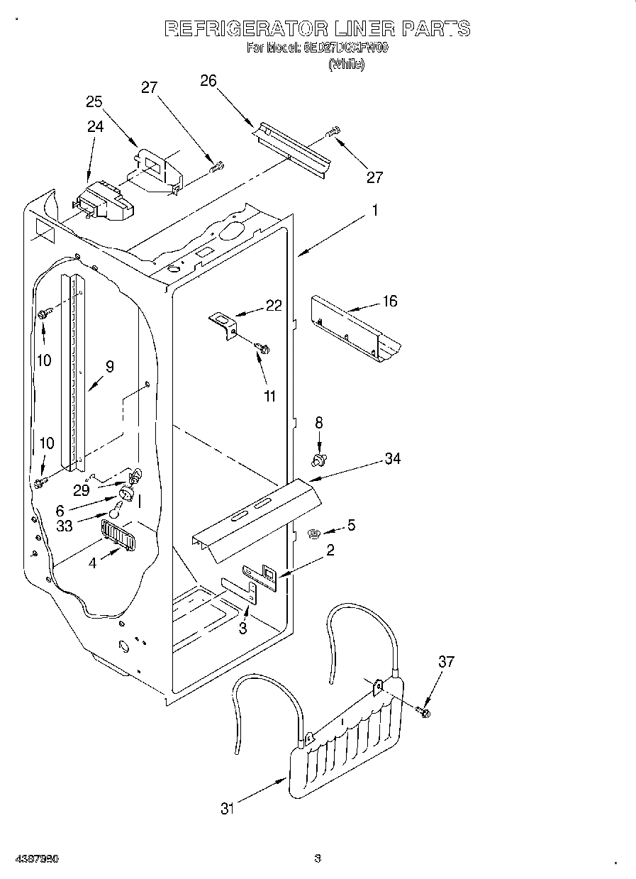 02 - REFRIGERATOR LINER