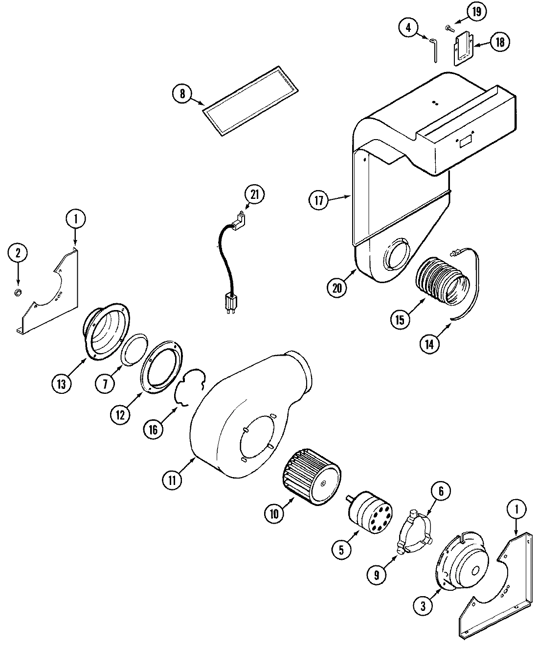 04 - BLOWER MOTOR-PLENUM
