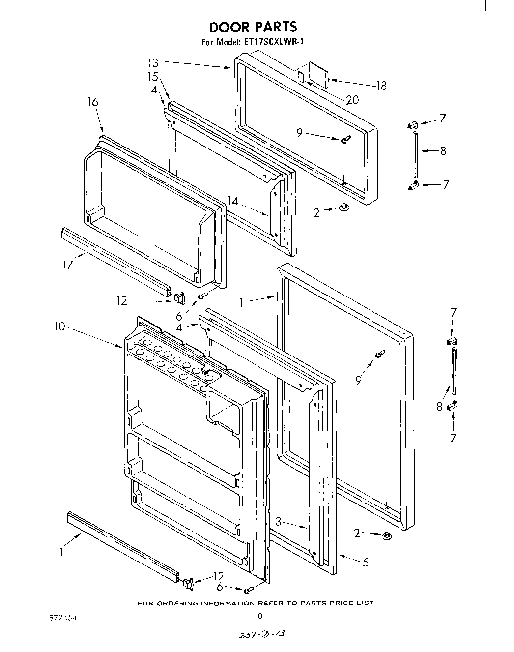 06 - DOOR , NOT ILLUSTRATED AND OPTIONAL