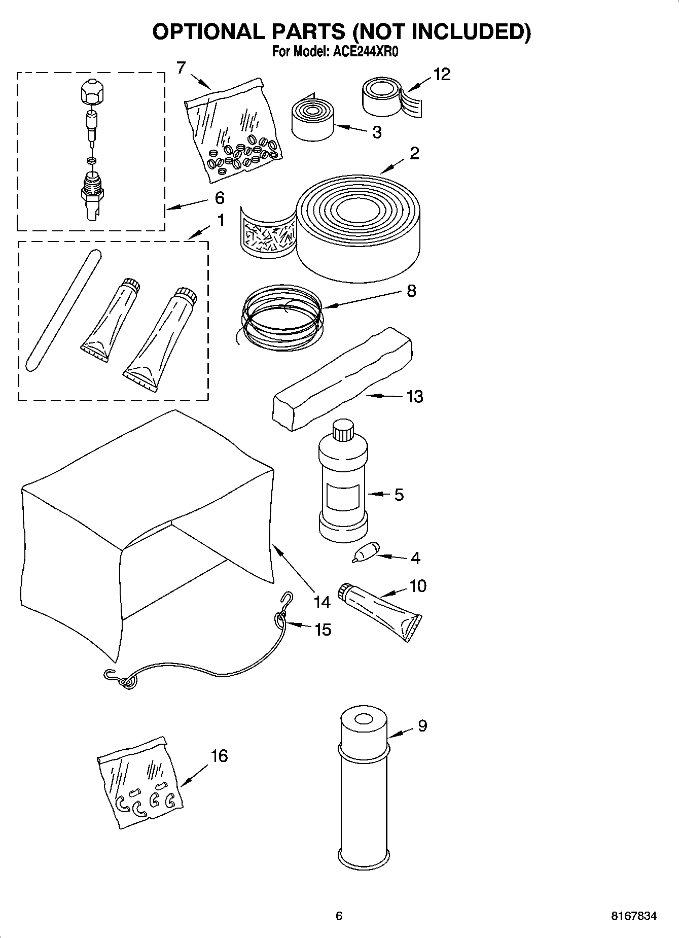 04 - OPTIONAL PARTS (NOT INCLUDED)