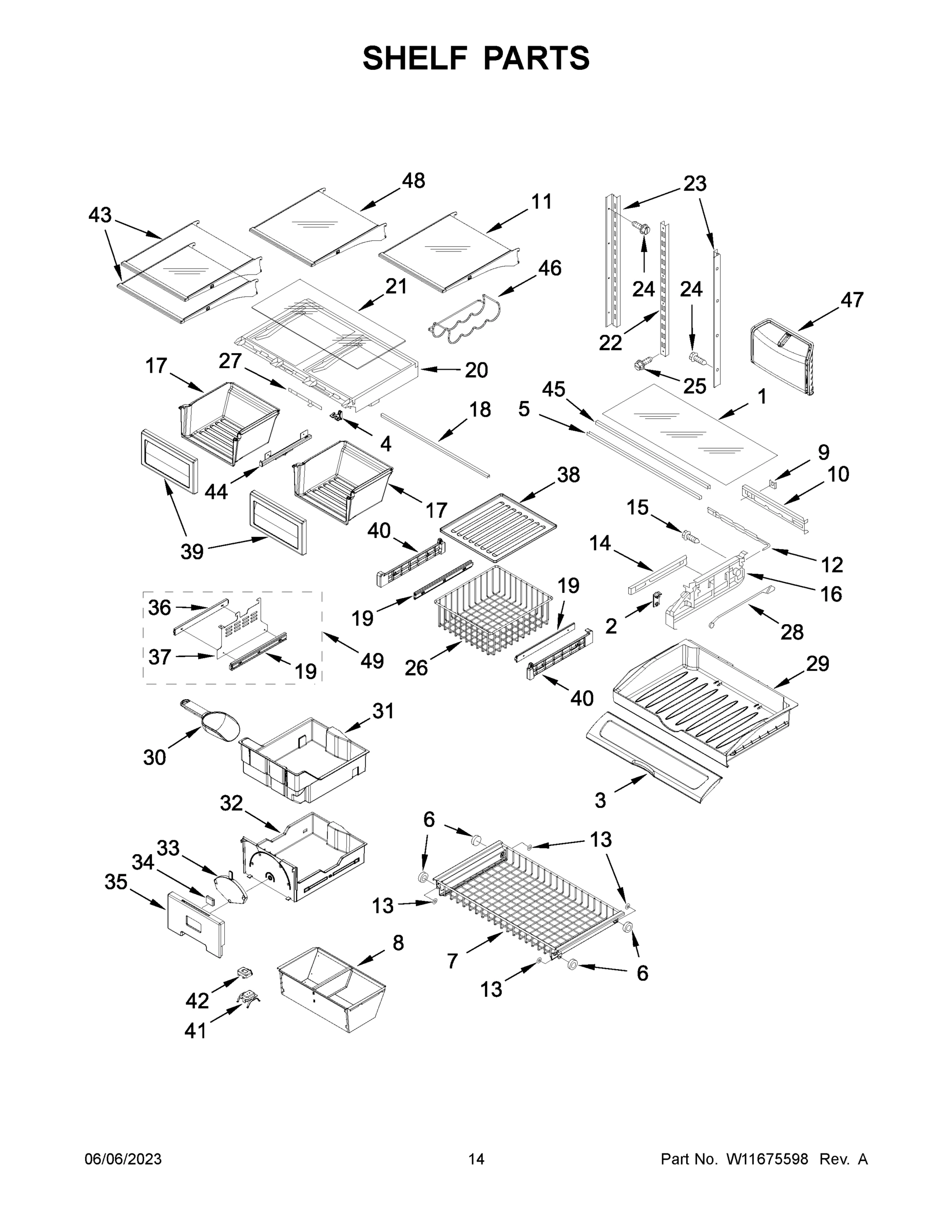 08 - SHELF PARTS