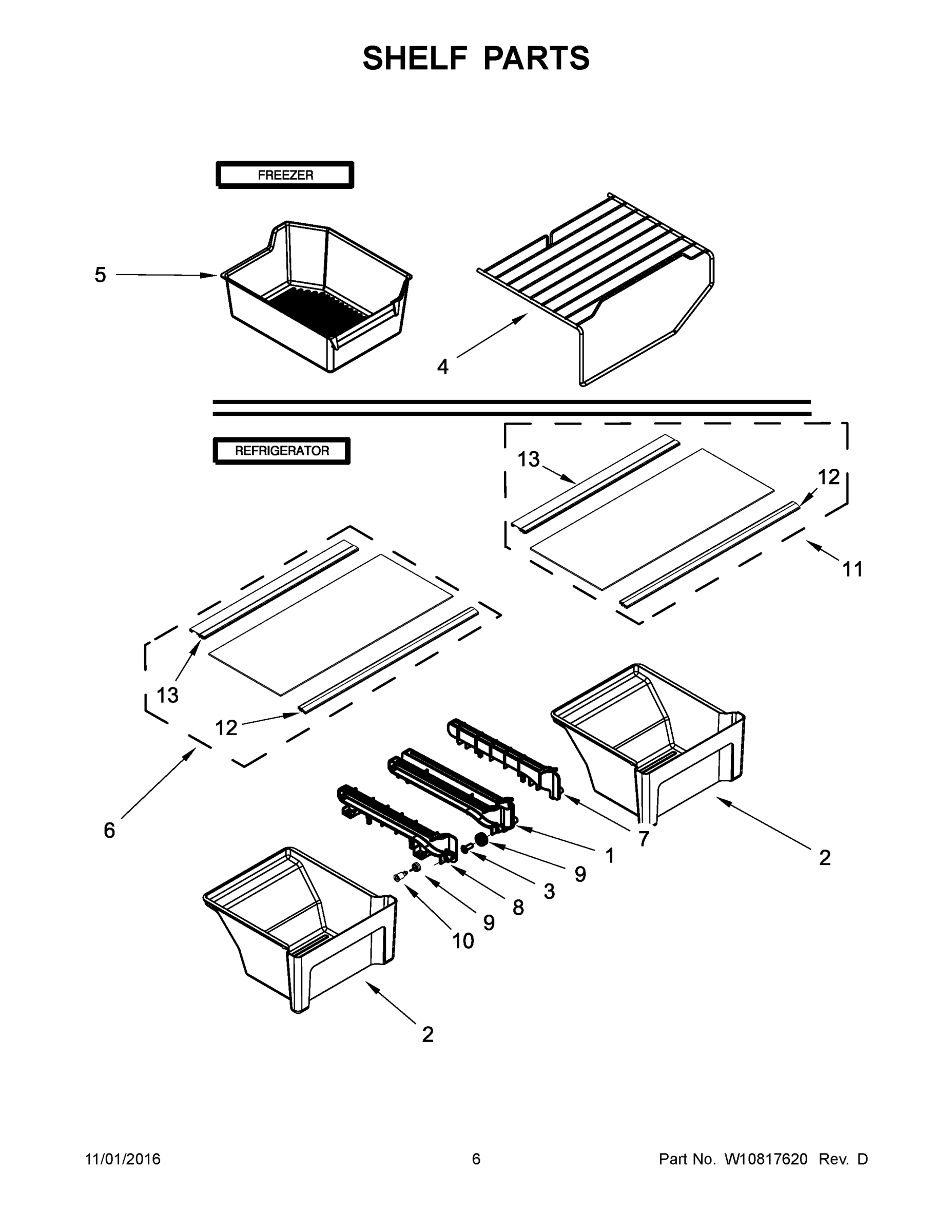 04 - SHELF PARTS