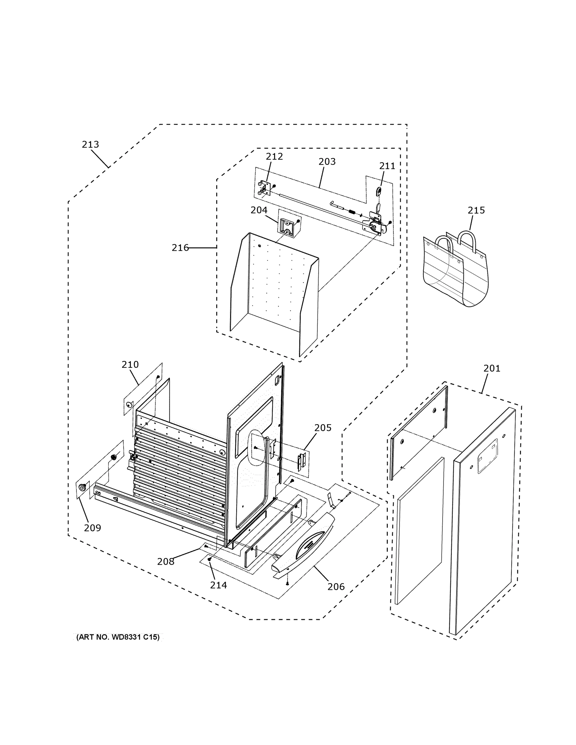 CONTAINER PARTS