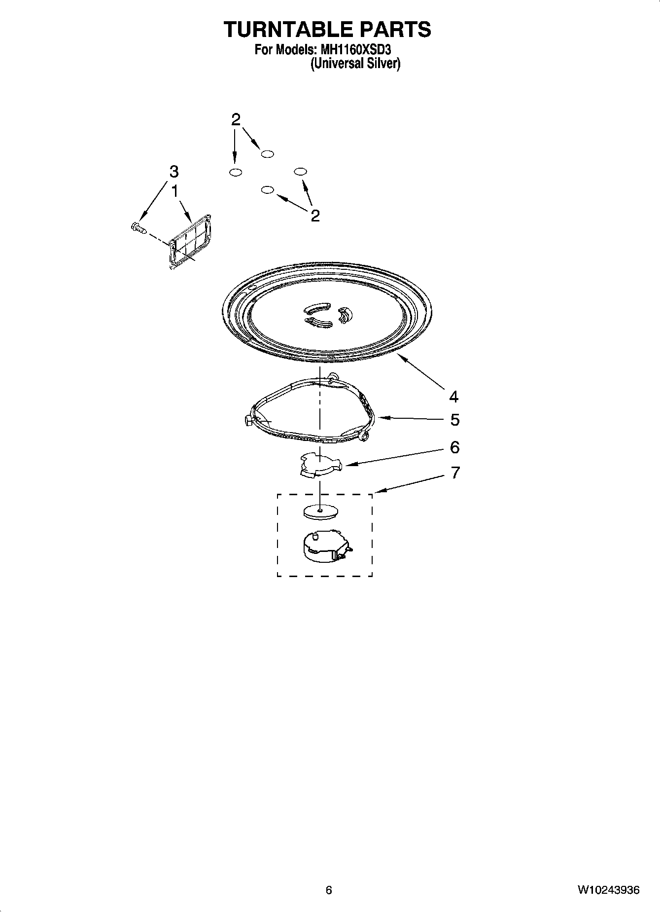 05 - TURNTABLE PARTS
