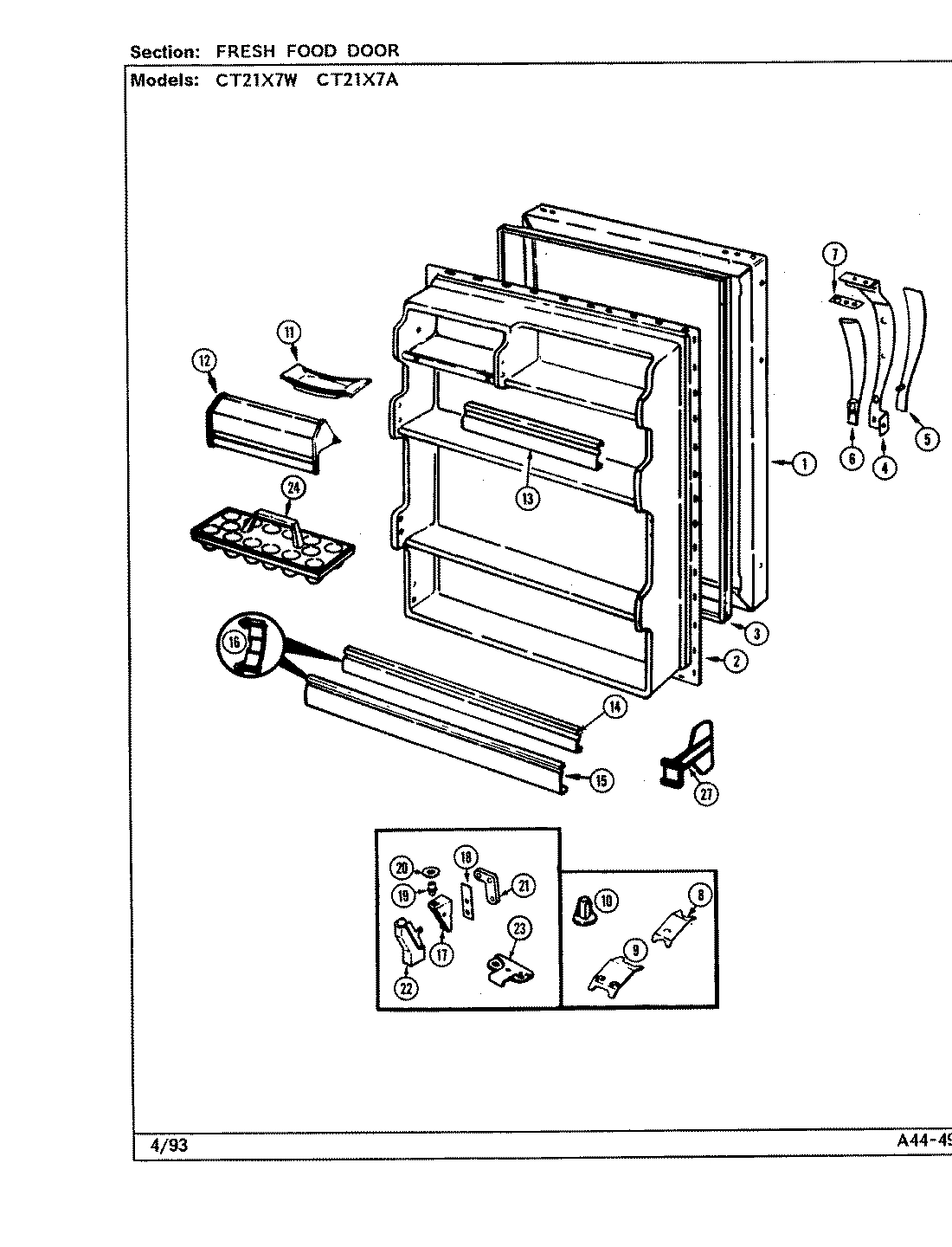 04 - FRESH FOOD DOOR