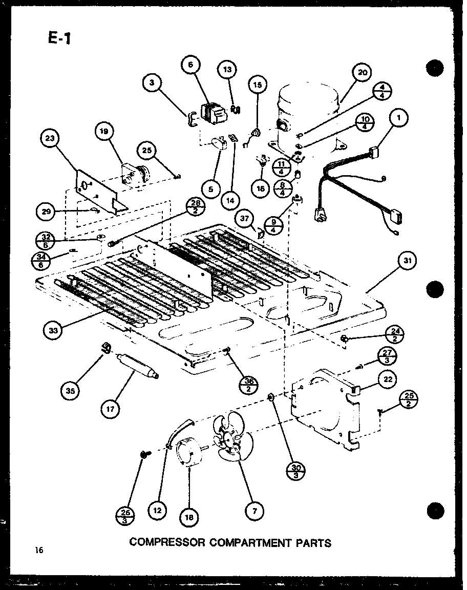 01 - COMPRESSOR COMPARTMENT PARTS