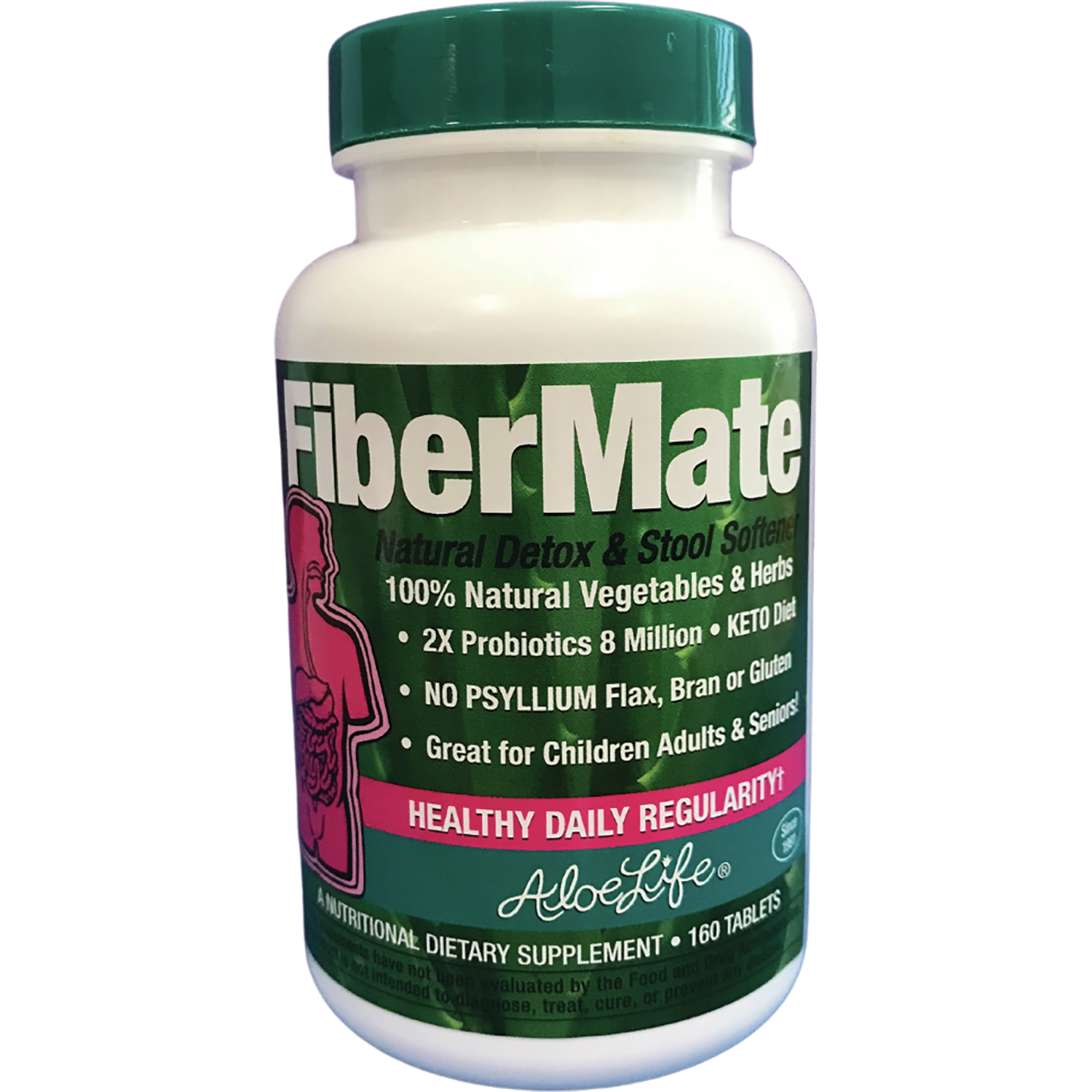 Aloe Life Fibermate Supplement Vitamin | 160 Tabs