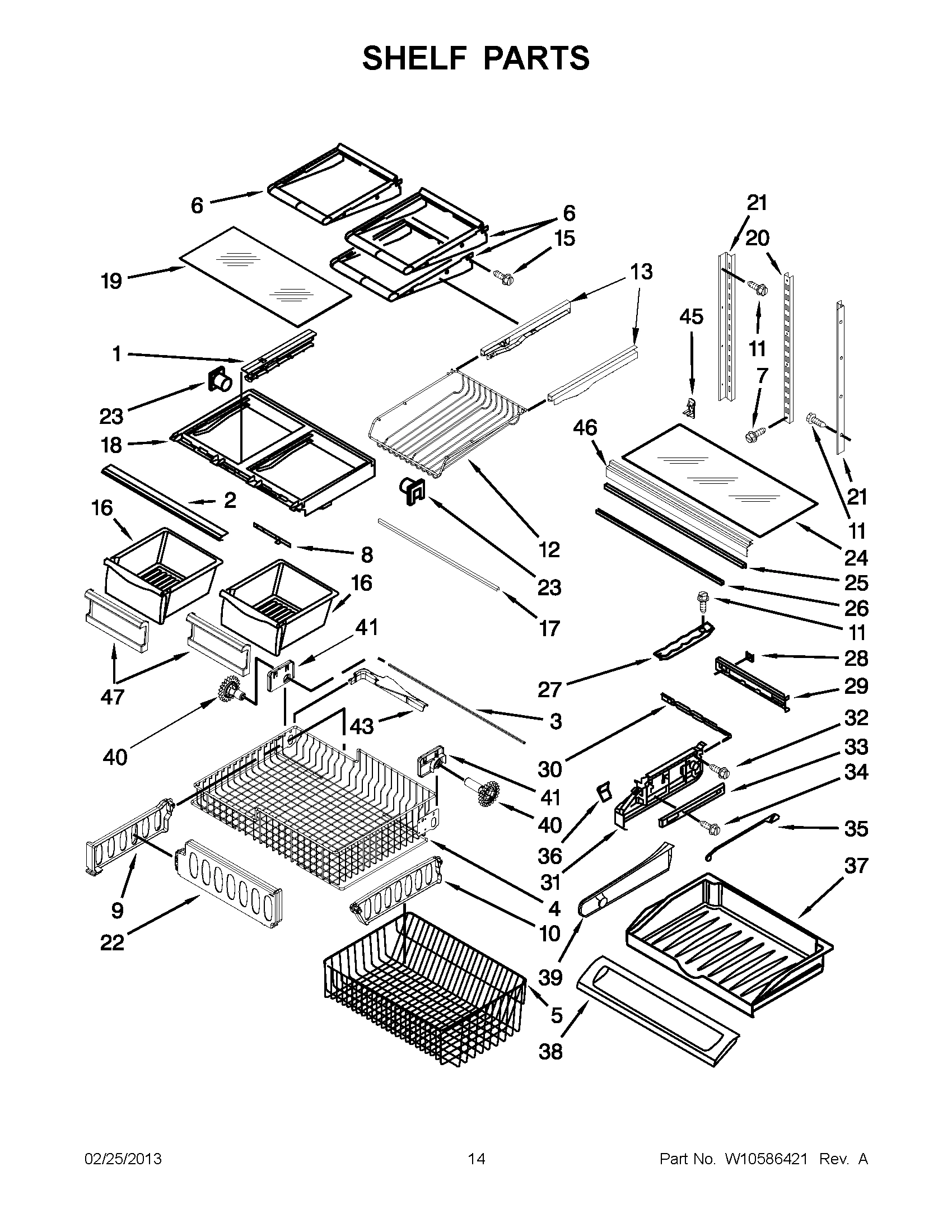 07 - SHELF PARTS