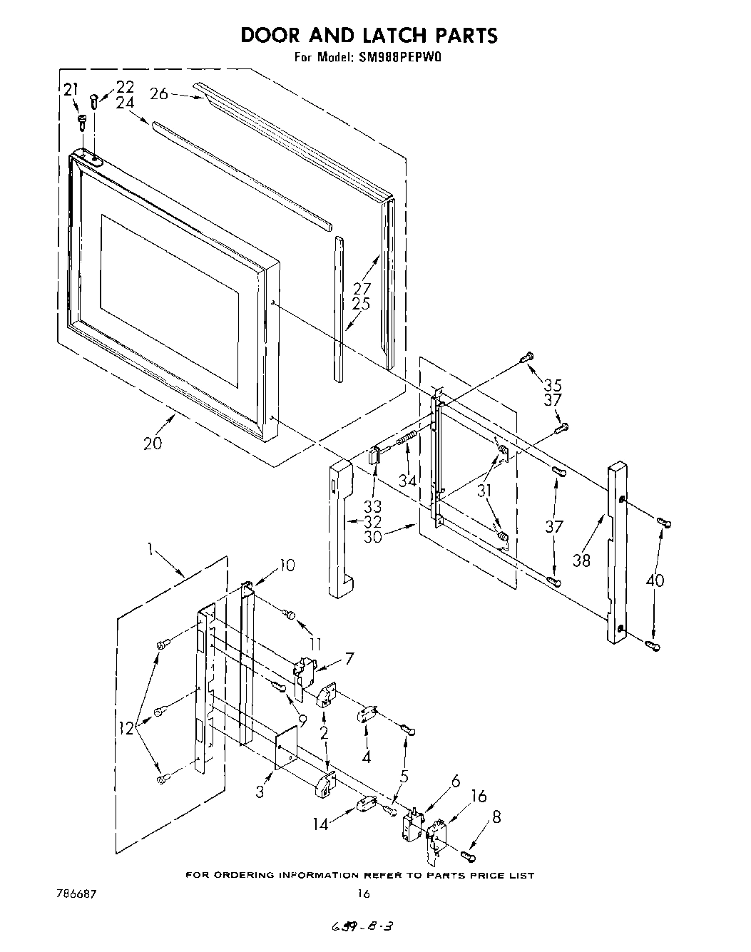 12 - DOOR AND LATCH