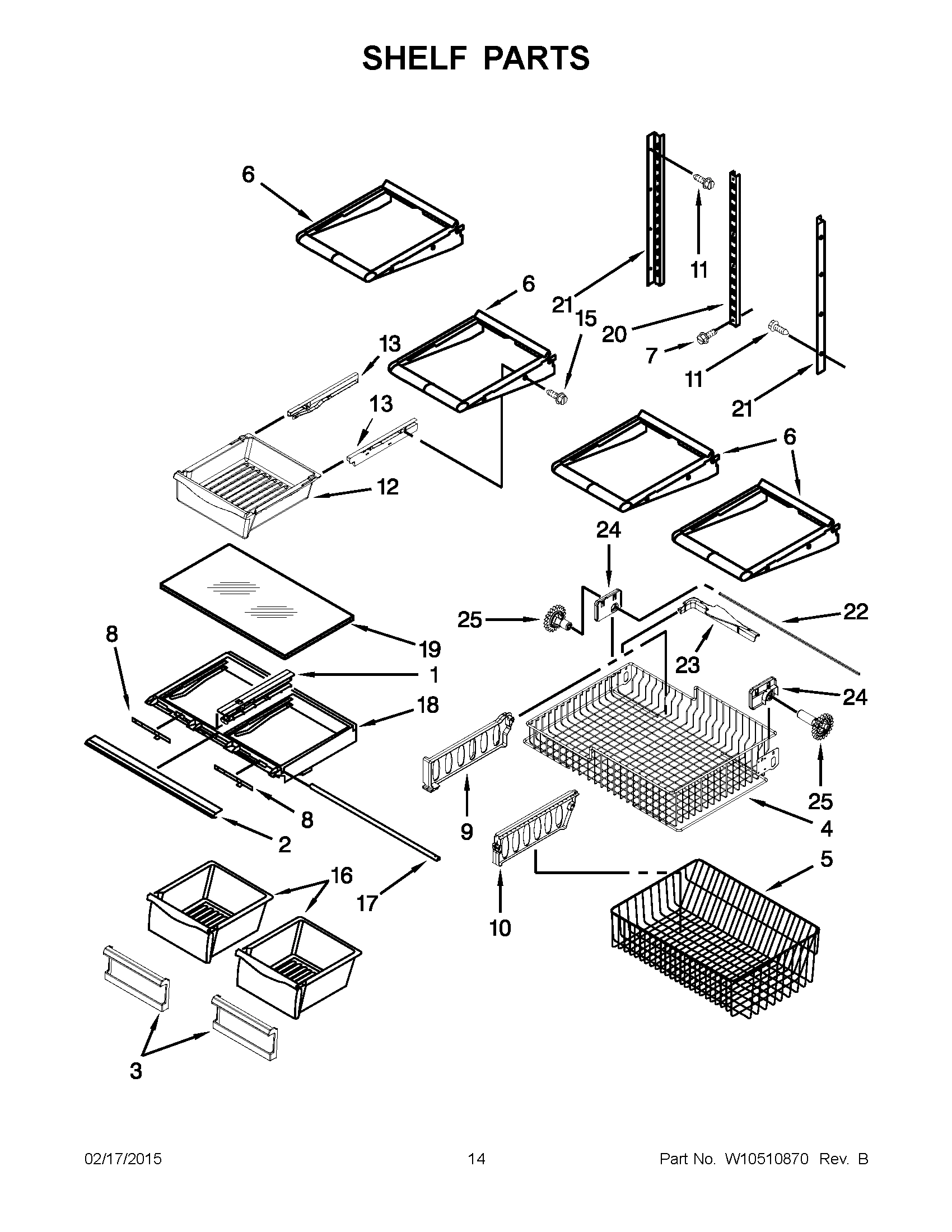 08 - SHELF PARTS
