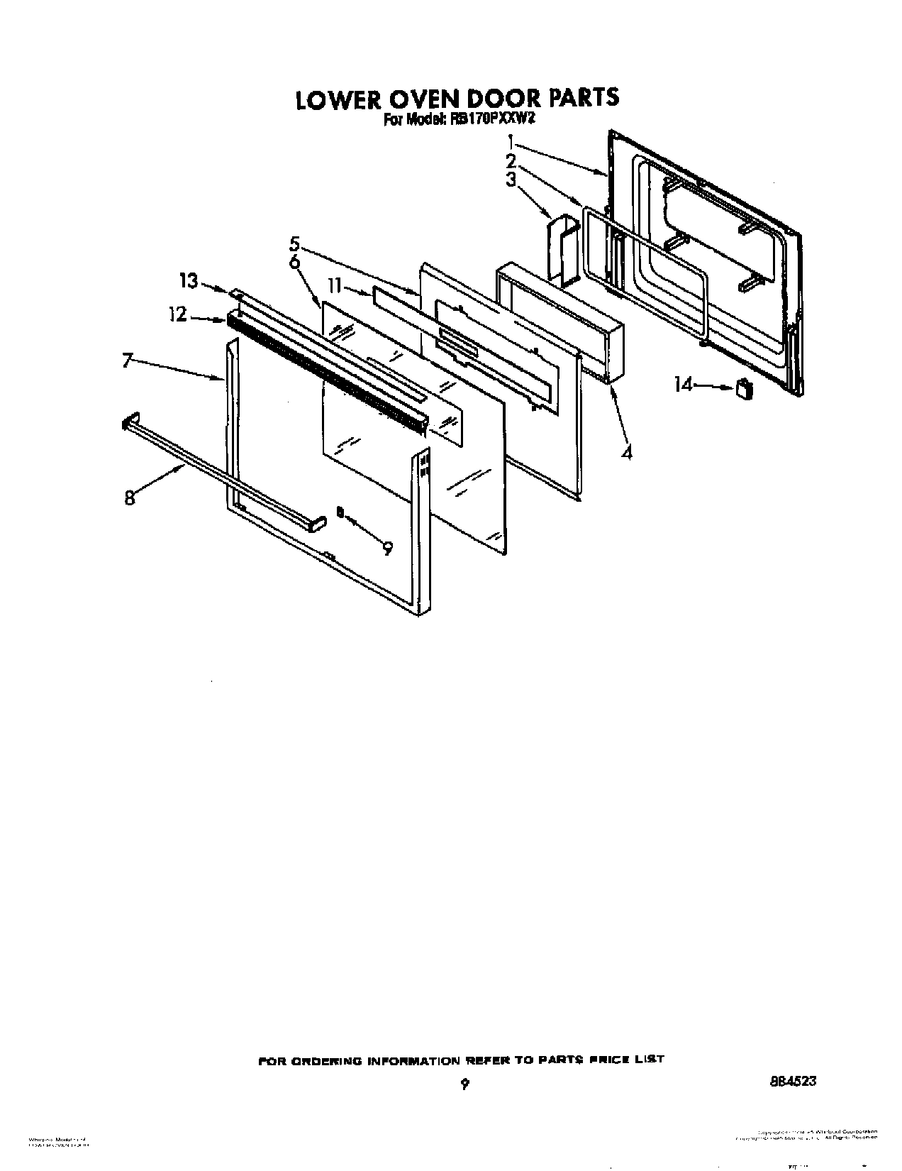 06 - LOWER OVEN DOOR
