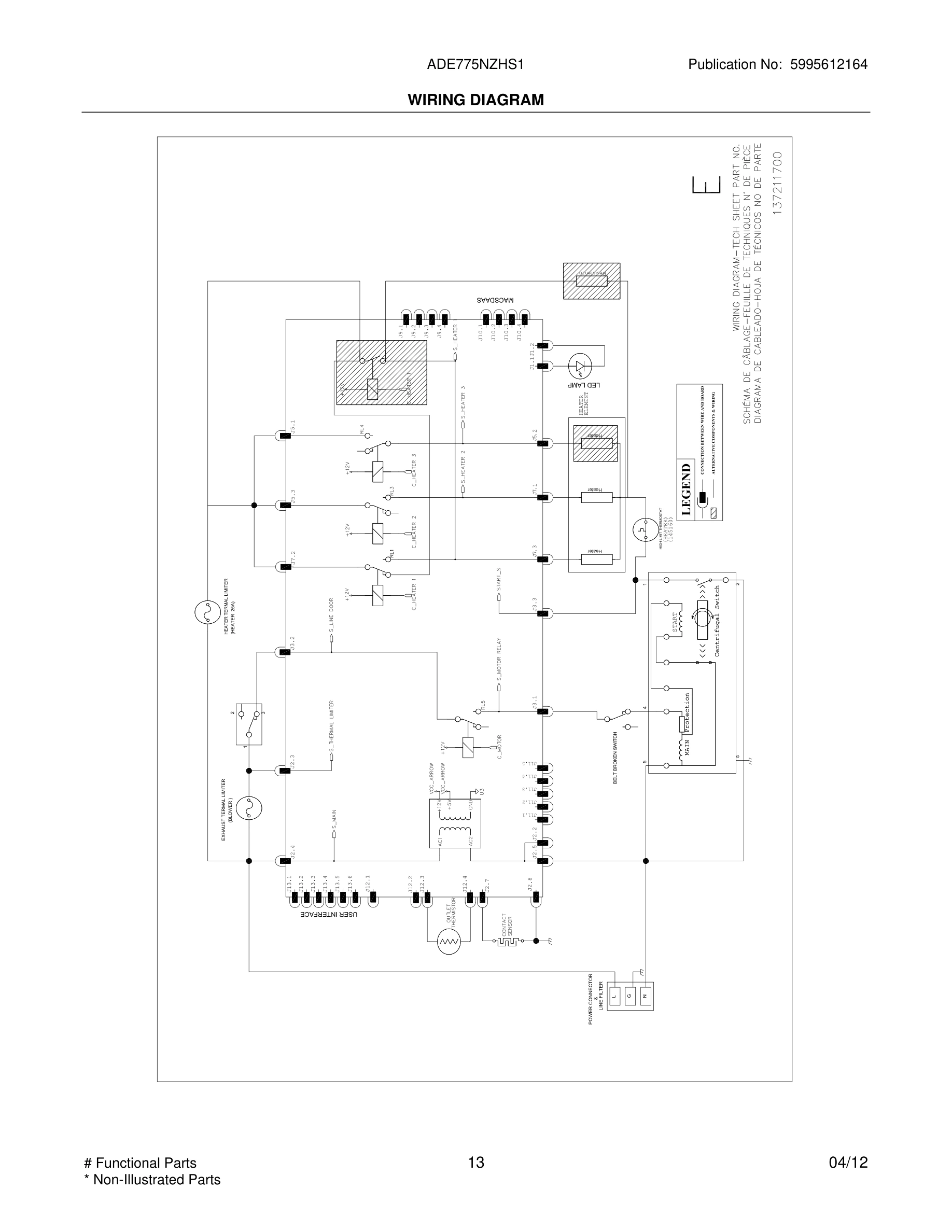 13 - WIRING DIAGRAM