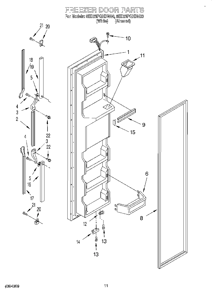 07 - FREEZER DOOR