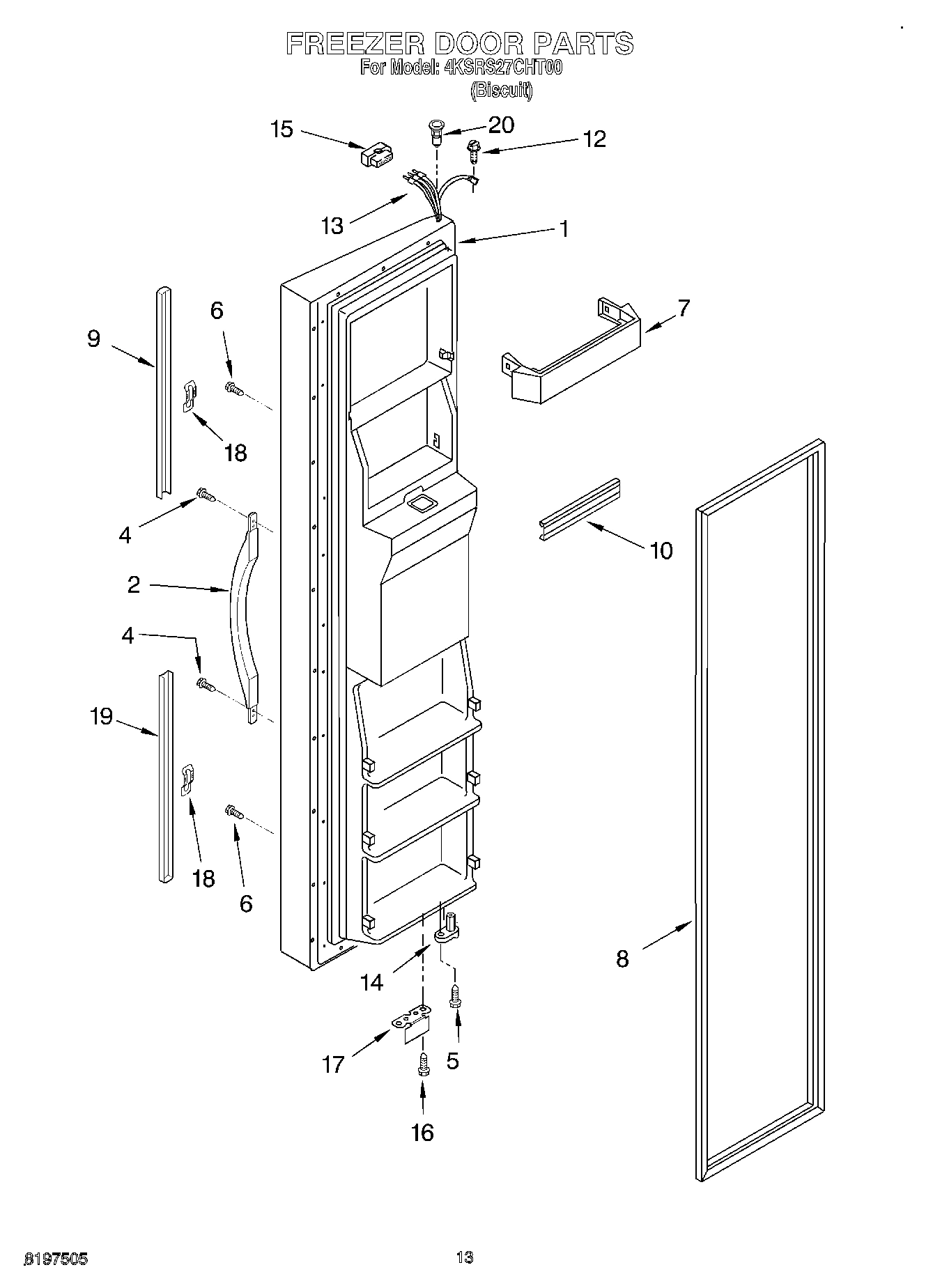 08 - FREEZER DOOR
