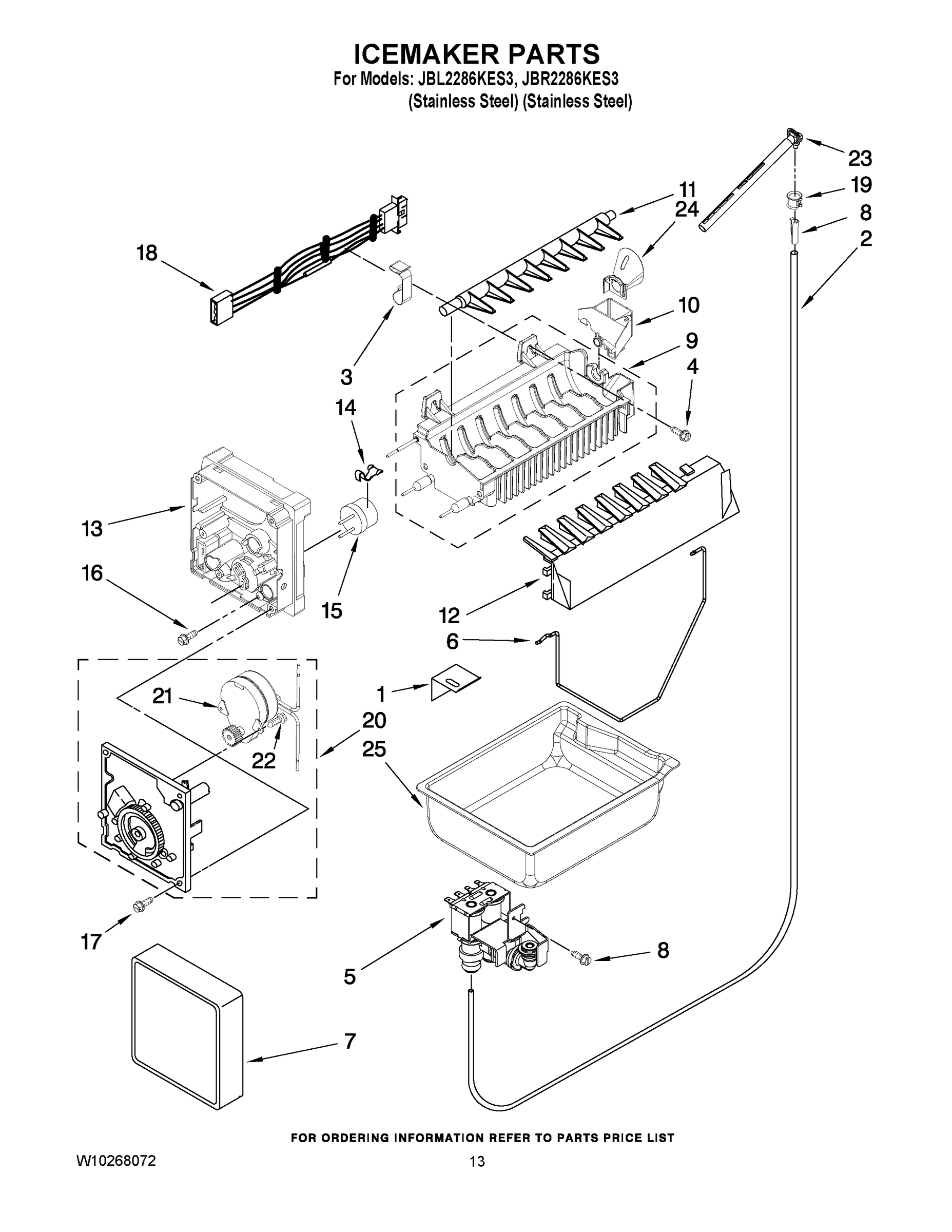 07 - ICEMAKER PARTS