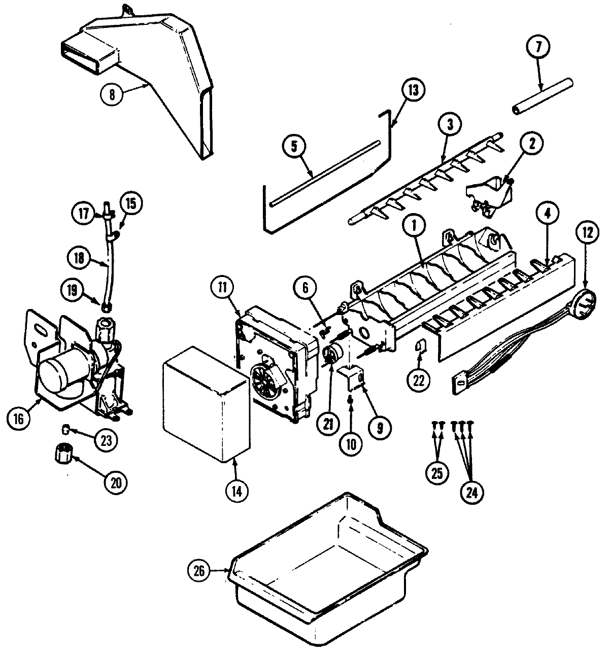 05 - OPTIONAL ICE MAKER KIT (ICE-25)
