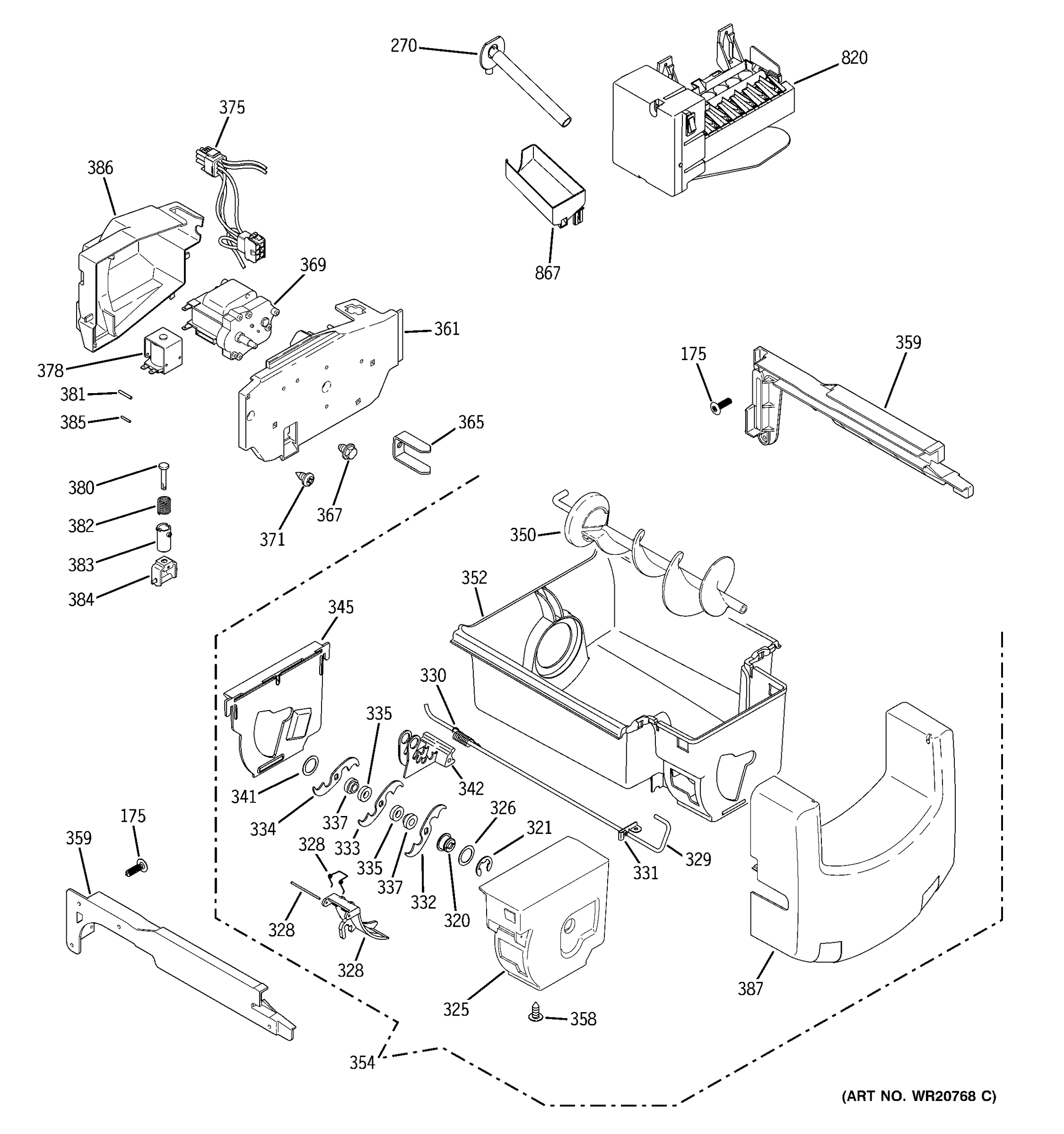 ICE MAKER & DISPENSER