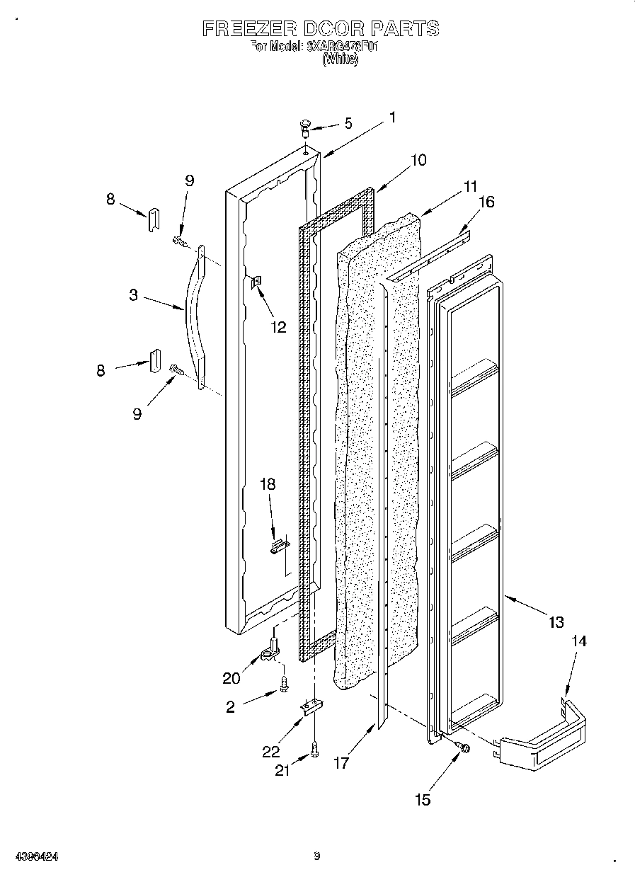06 - FREEZER DOOR