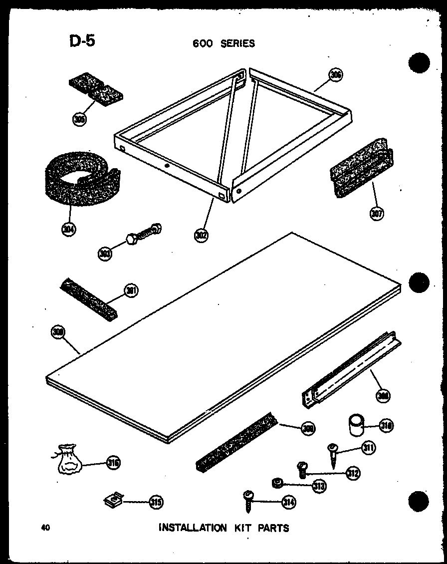 07 - INSTALLATION KIT PARTS