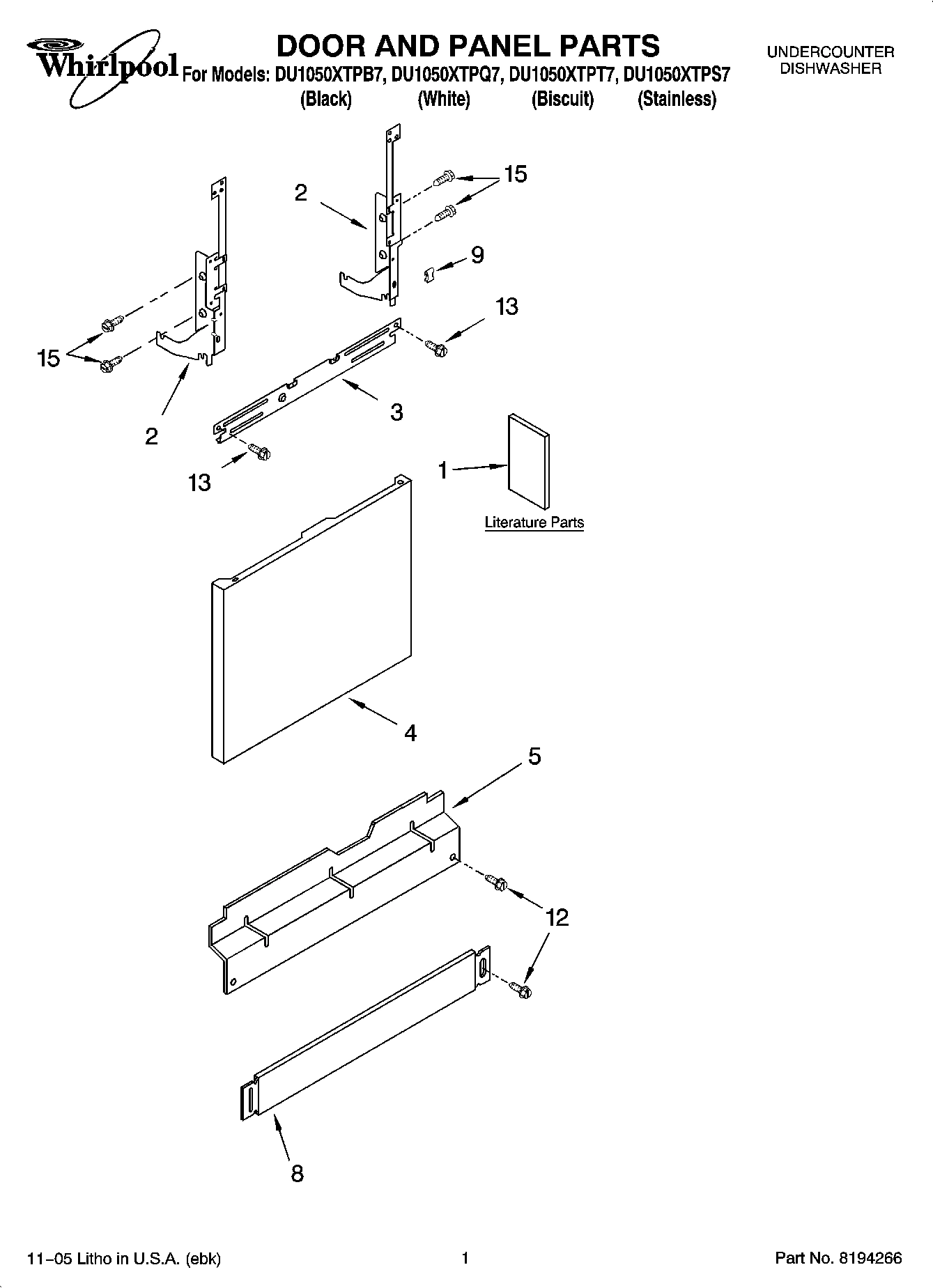 01 - DOOR AND PANEL PARTS