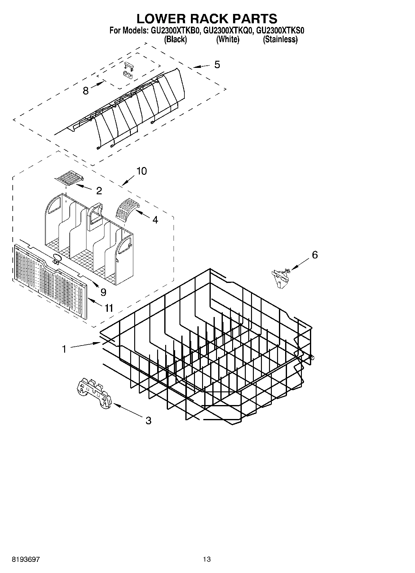 11 - LOWER RACK