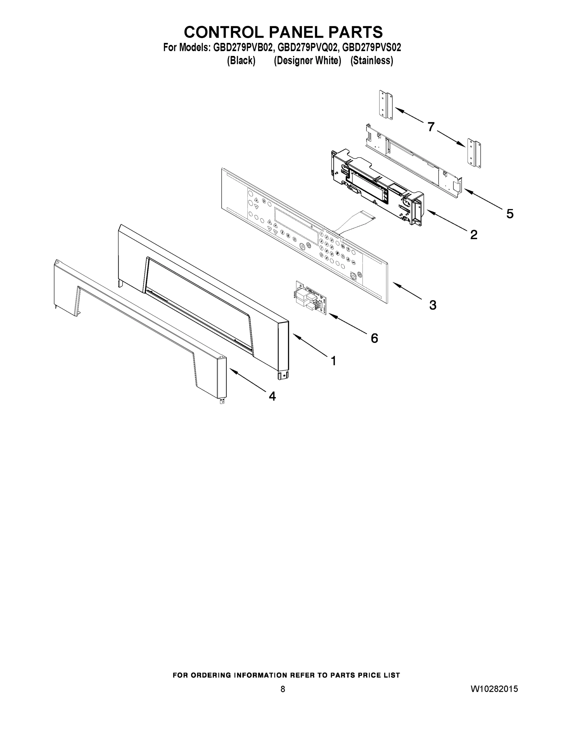 06 - CONTROL PANEL PARTS