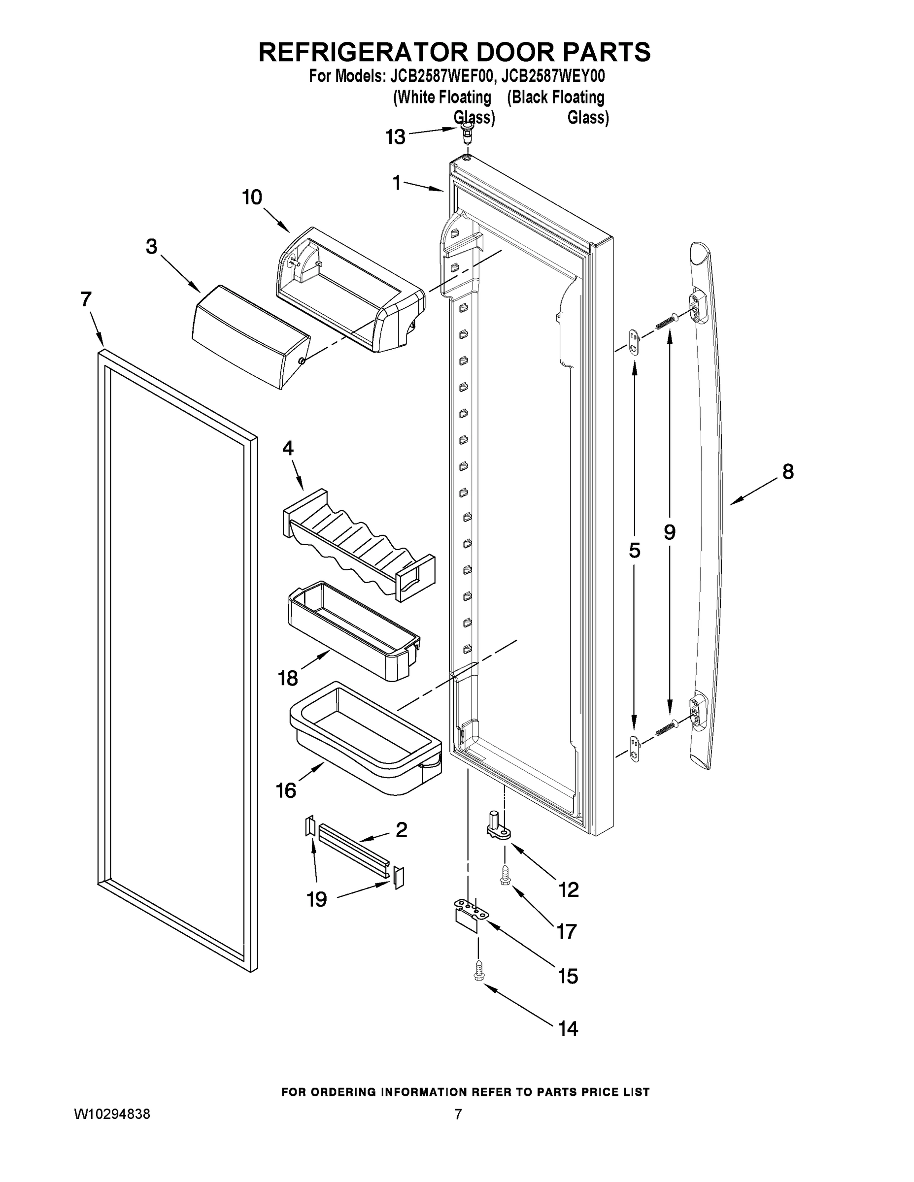 05 - REFRIGERATOR DOOR PARTS