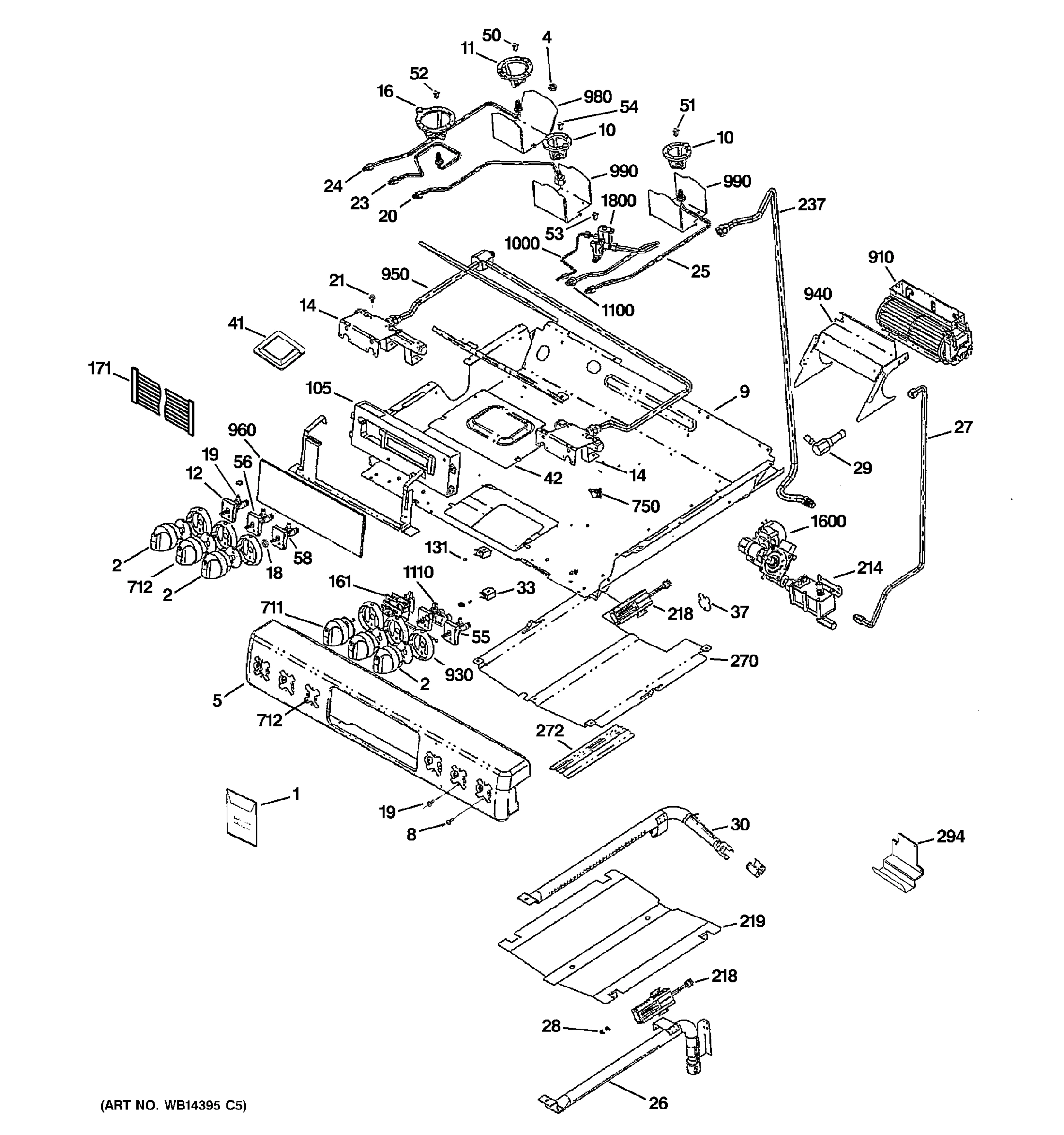 GAS & BURNER PARTS