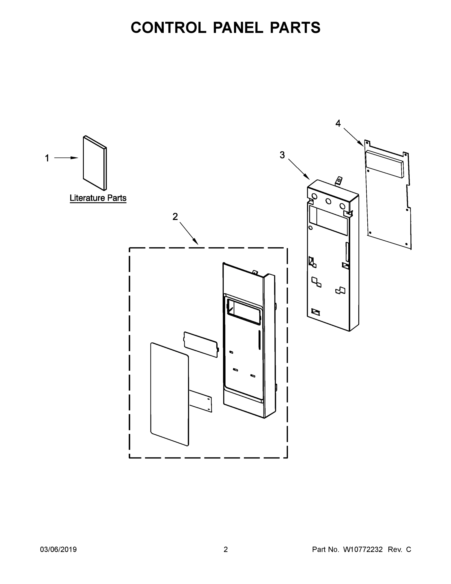 02 - CONTROL PANEL PARTS