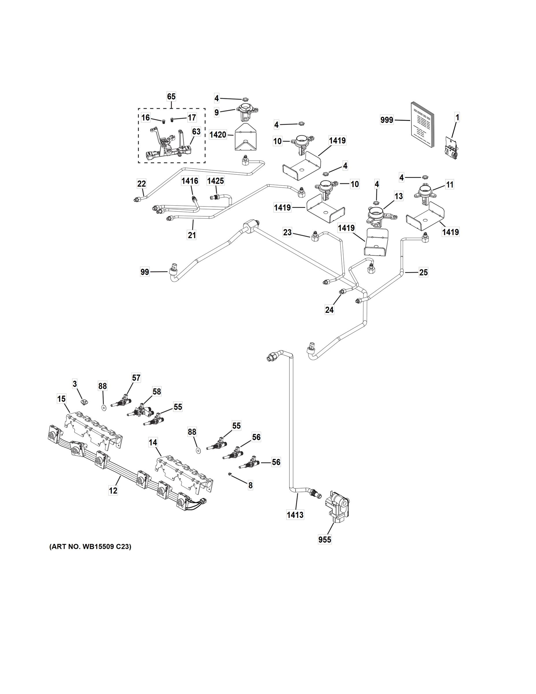 GAS & BURNER PARTS