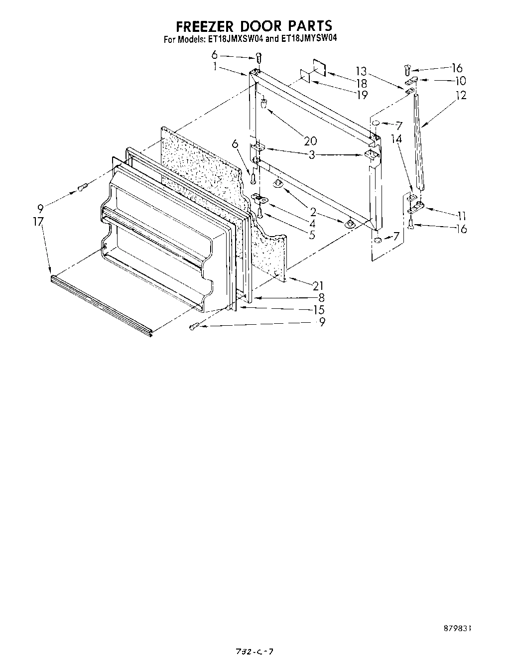 06 - FREEZER DOOR