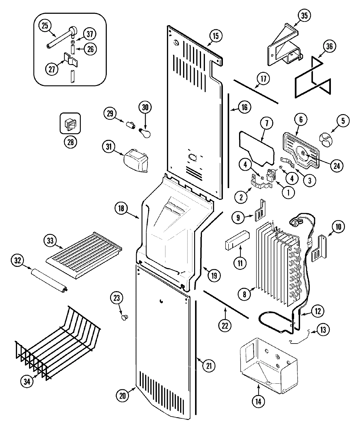 04 - FREEZER COMPARTMENT