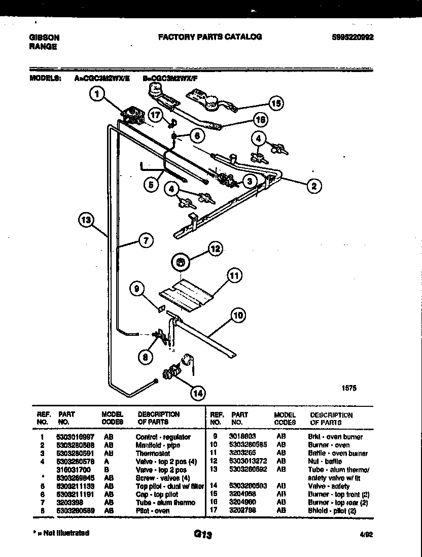 07 - BURNER PARTS