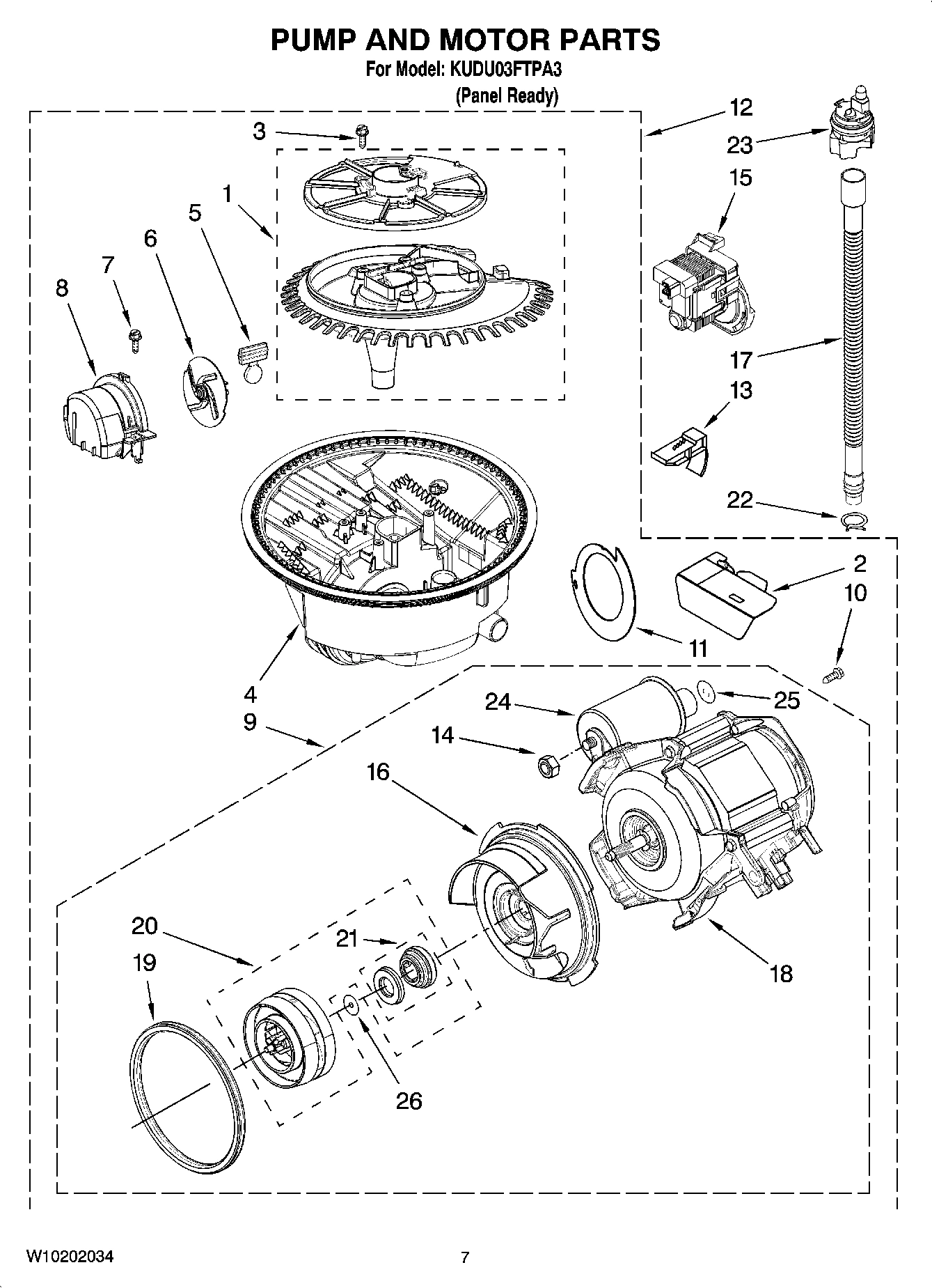06 - PUMP AND MOTOR PARTS