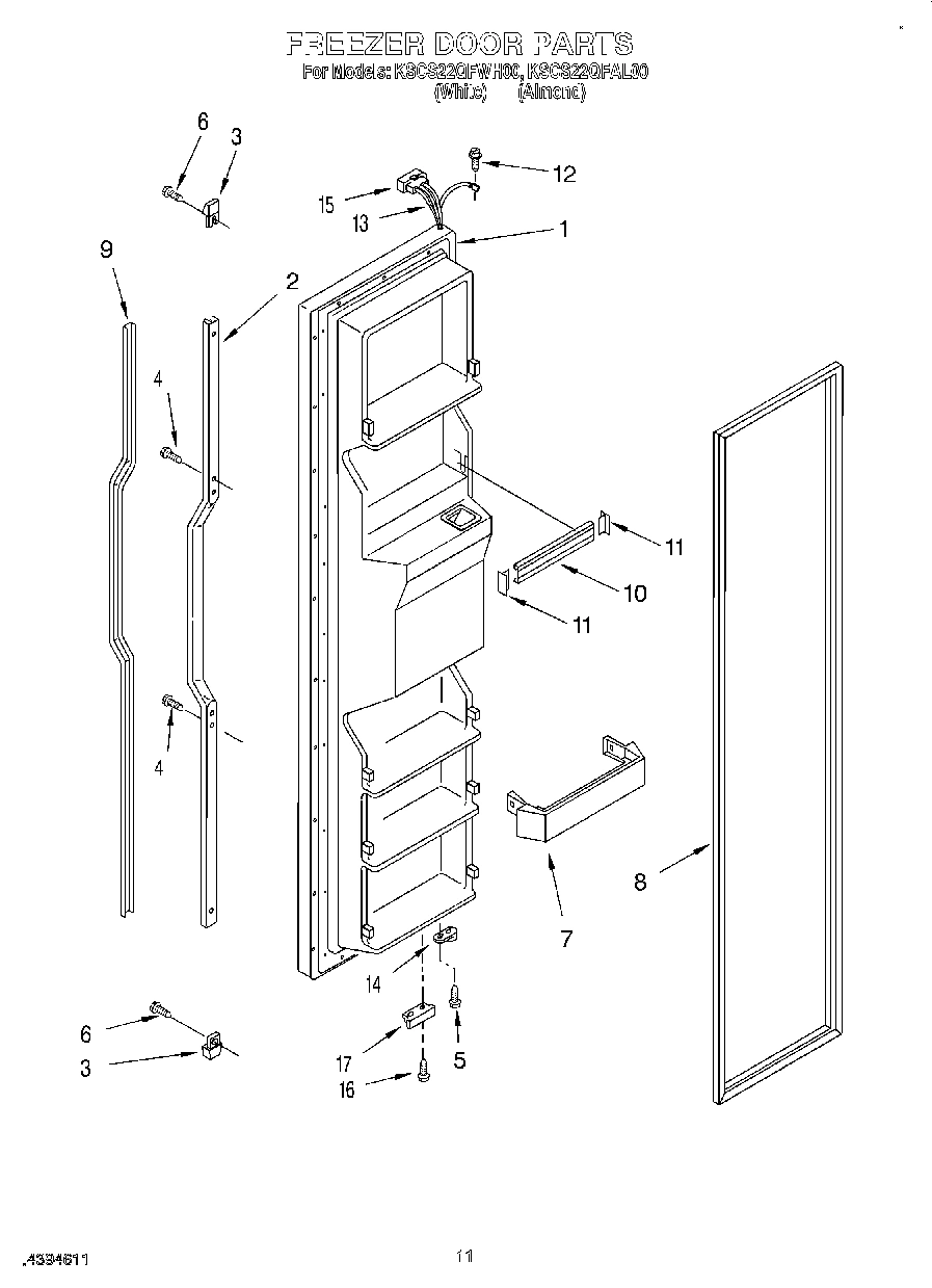 07 - FREEZER DOOR