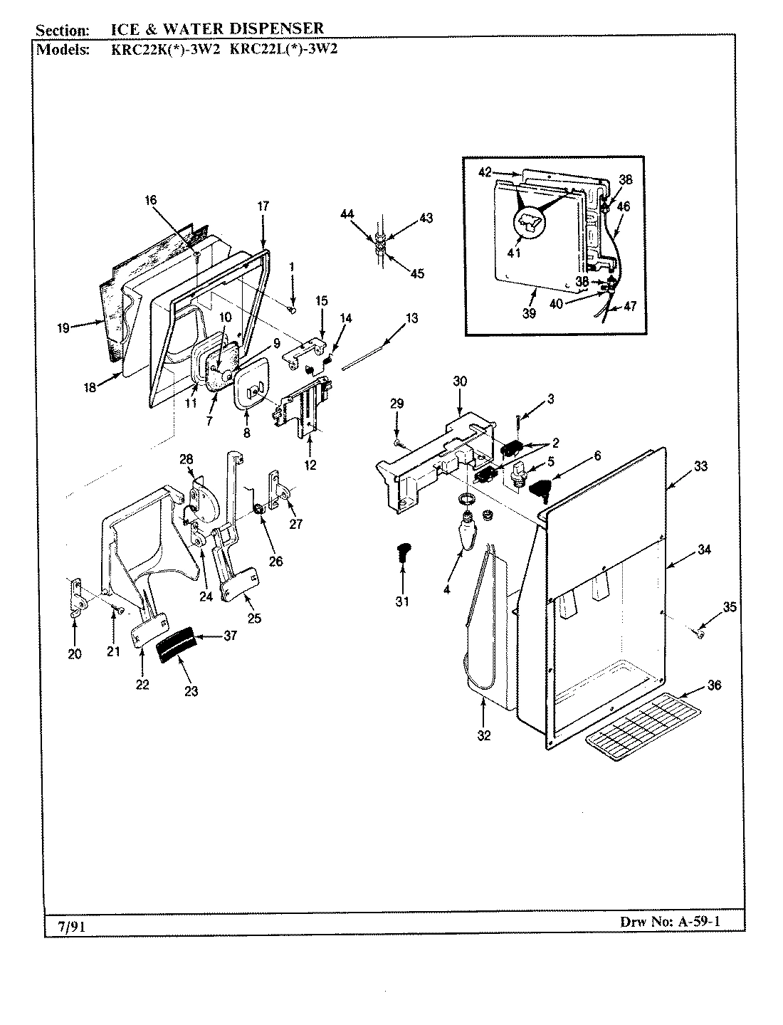 05 - ICE & WATER DISPENSER