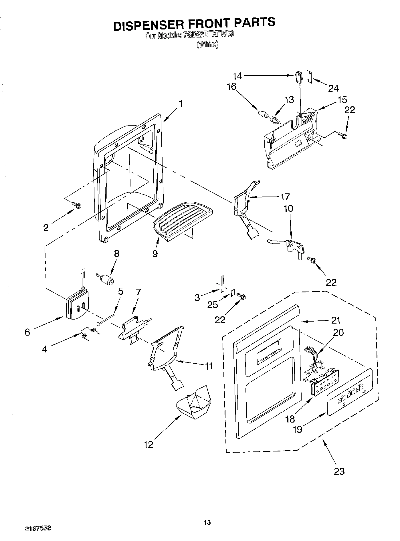09 - DISPENSER FRONT
