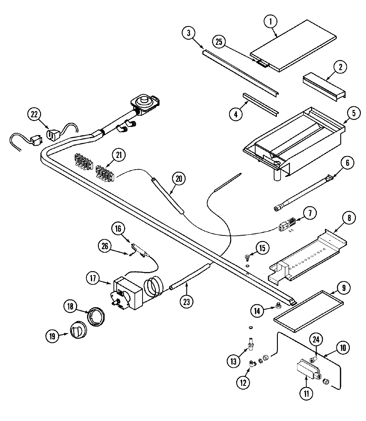 04 - GRIDDLE ASSEMBLY