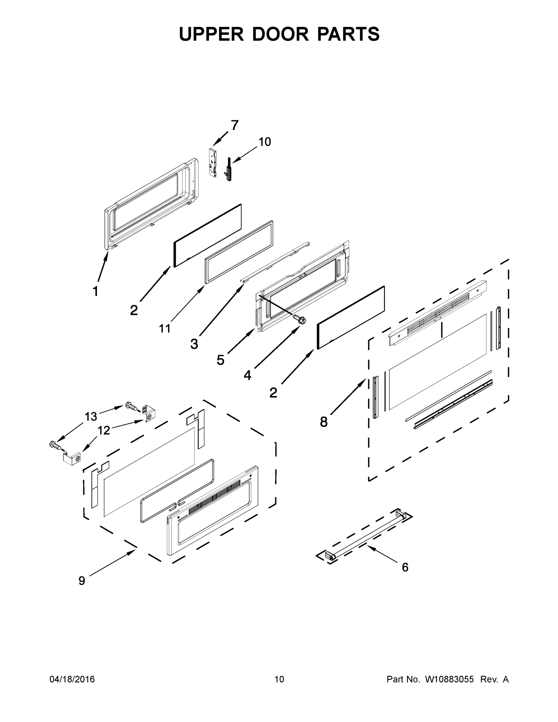 06 - UPPER DOOR PARTS