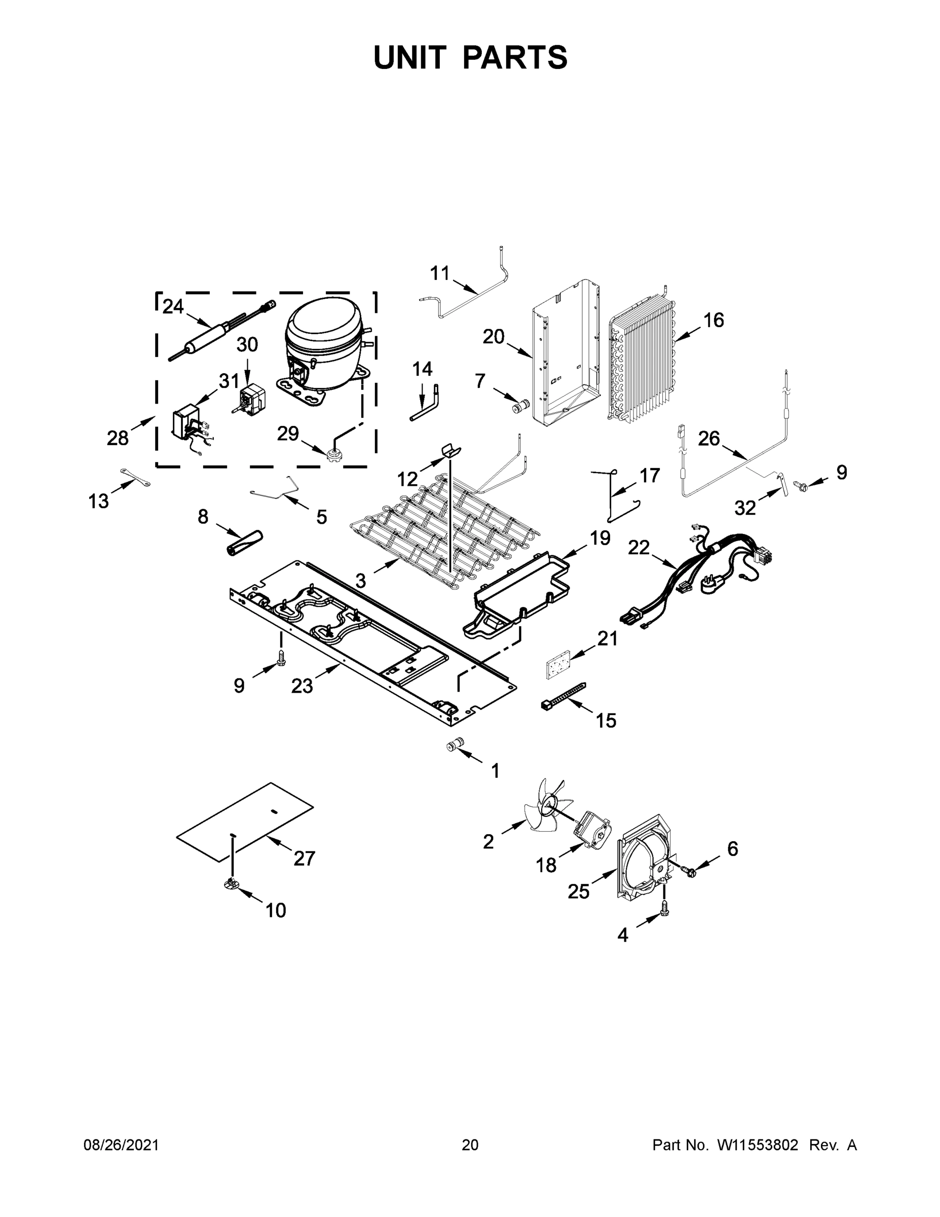 11 - UNIT PARTS