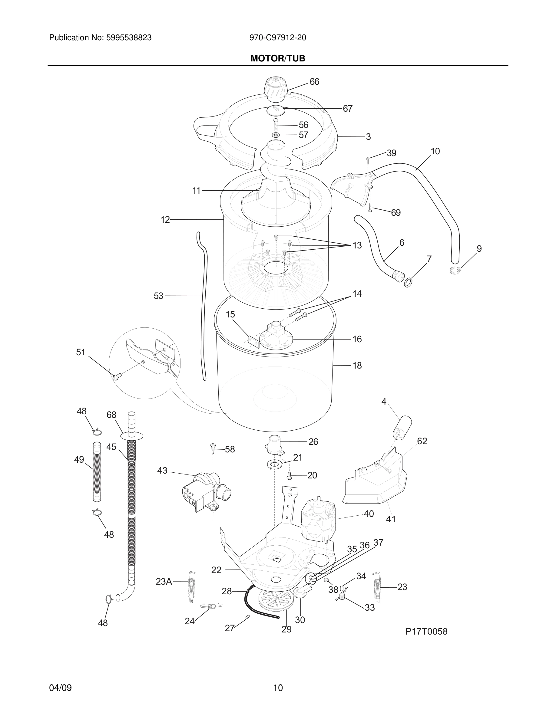 11 - MOTOR/TUB