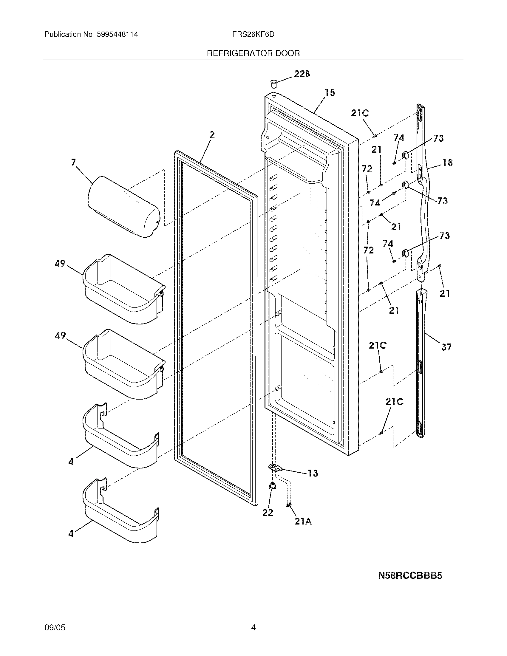 05 - REFRIGERATOR DOOR