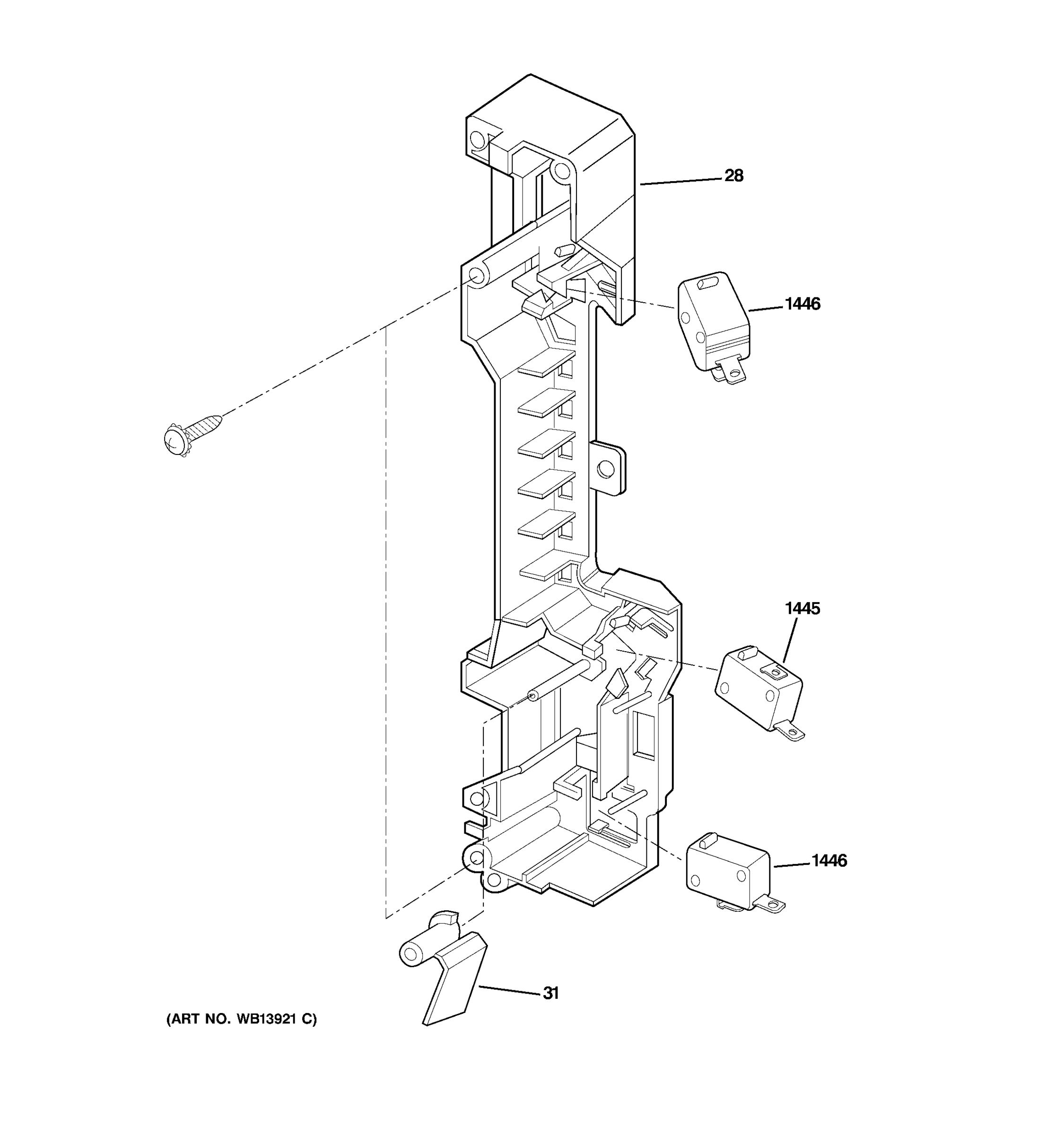 LATCH BOARD PARTS