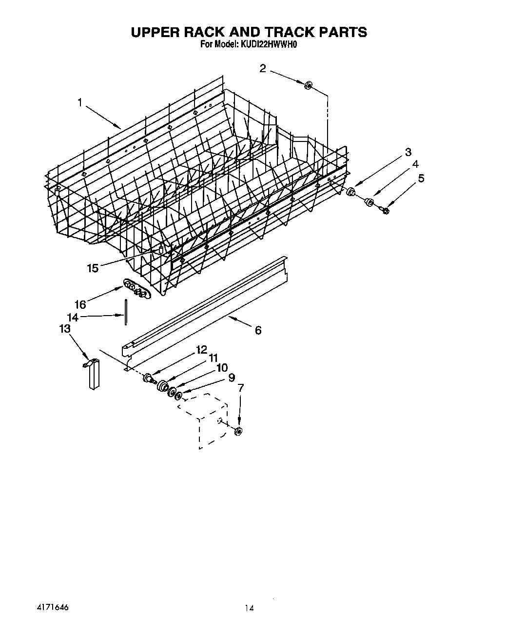 11 - UPPER RACK AND TRACK
