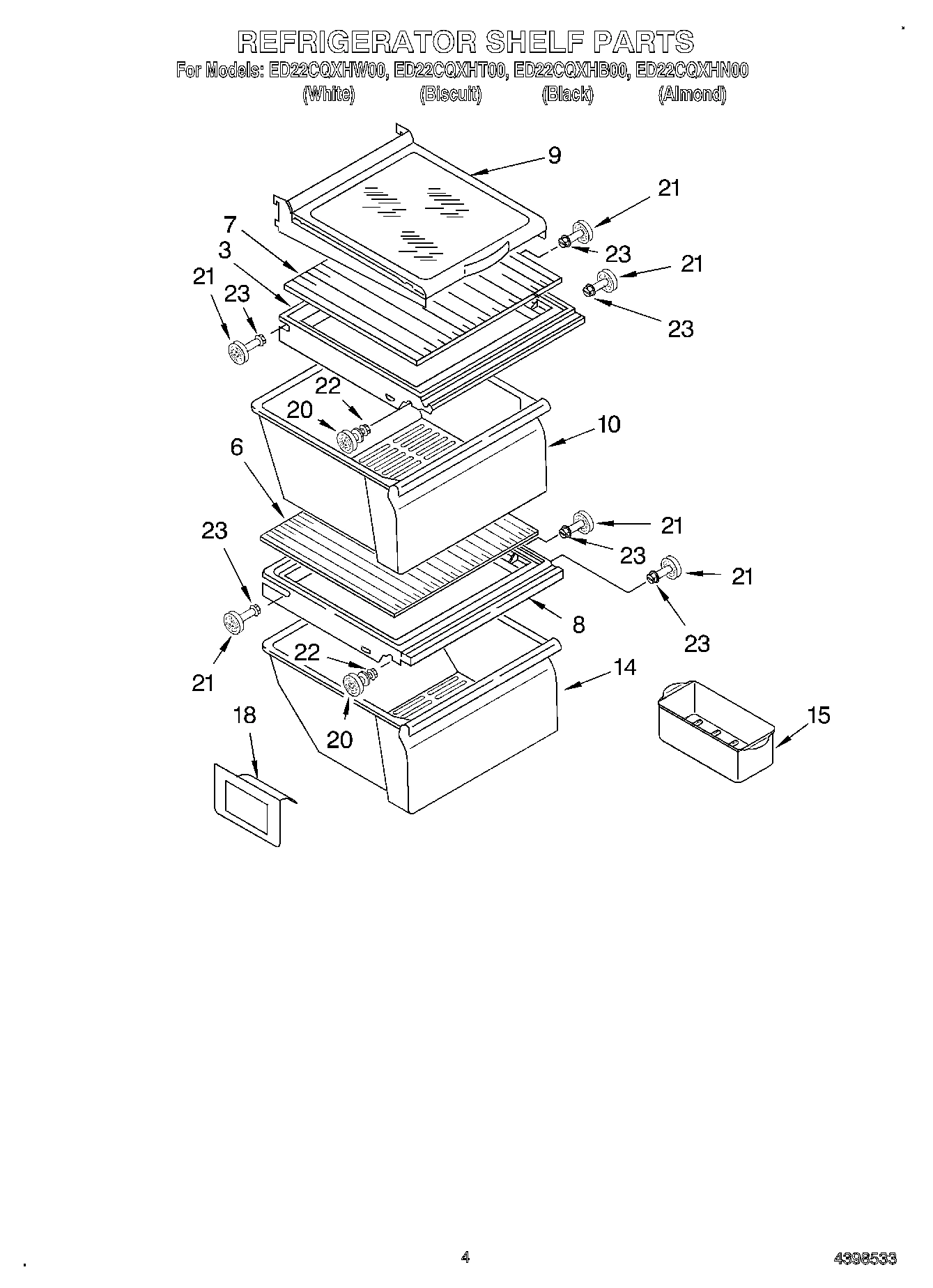 03 - REFRIGERATOR SHELF