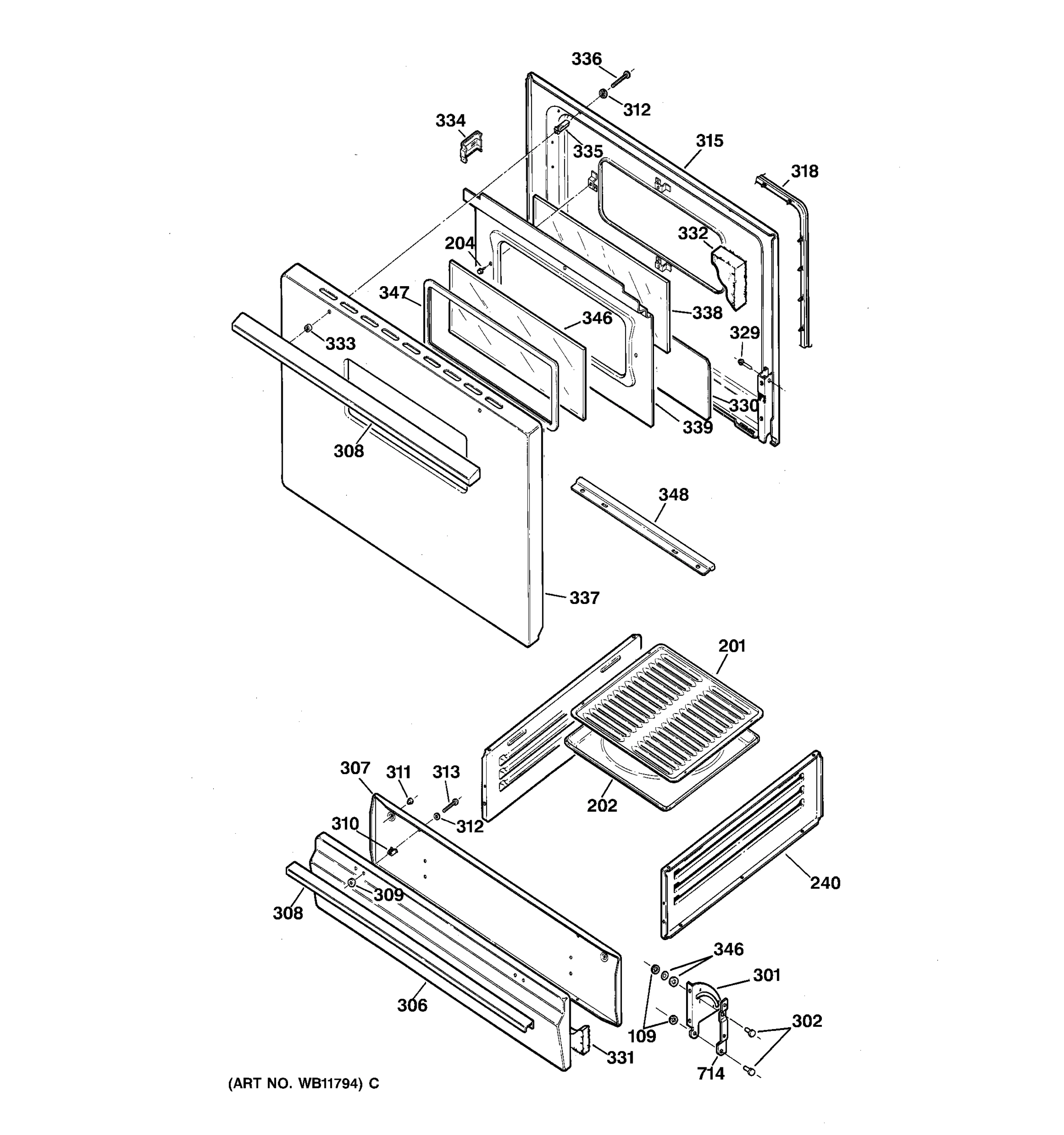DOOR & DRAWER PARTS
