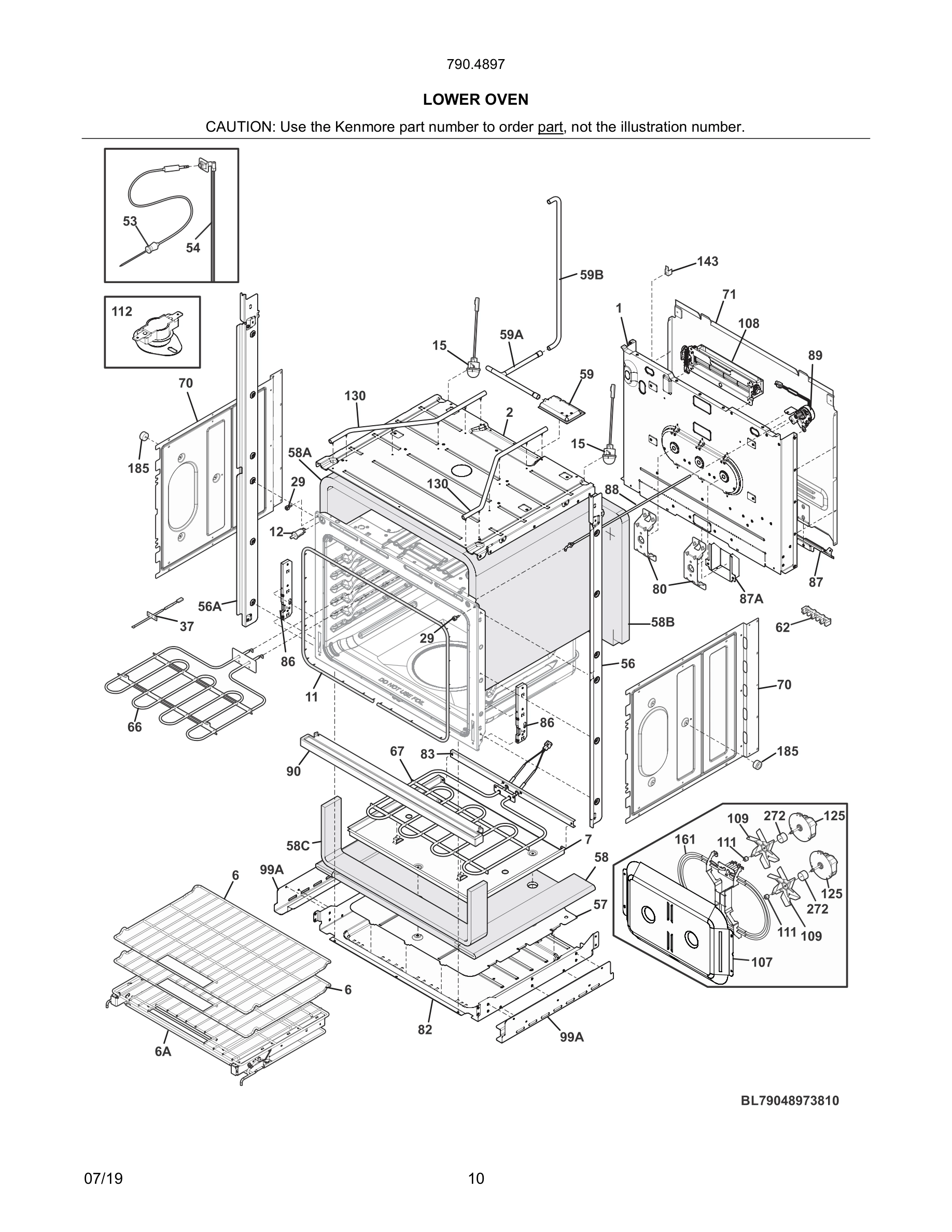 11 - LOWER OVEN