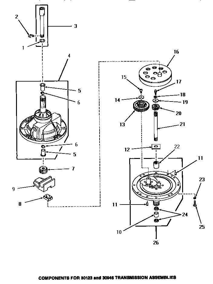 02 - 30123 & 30946 TRANSMISSION ASSEMBLIES