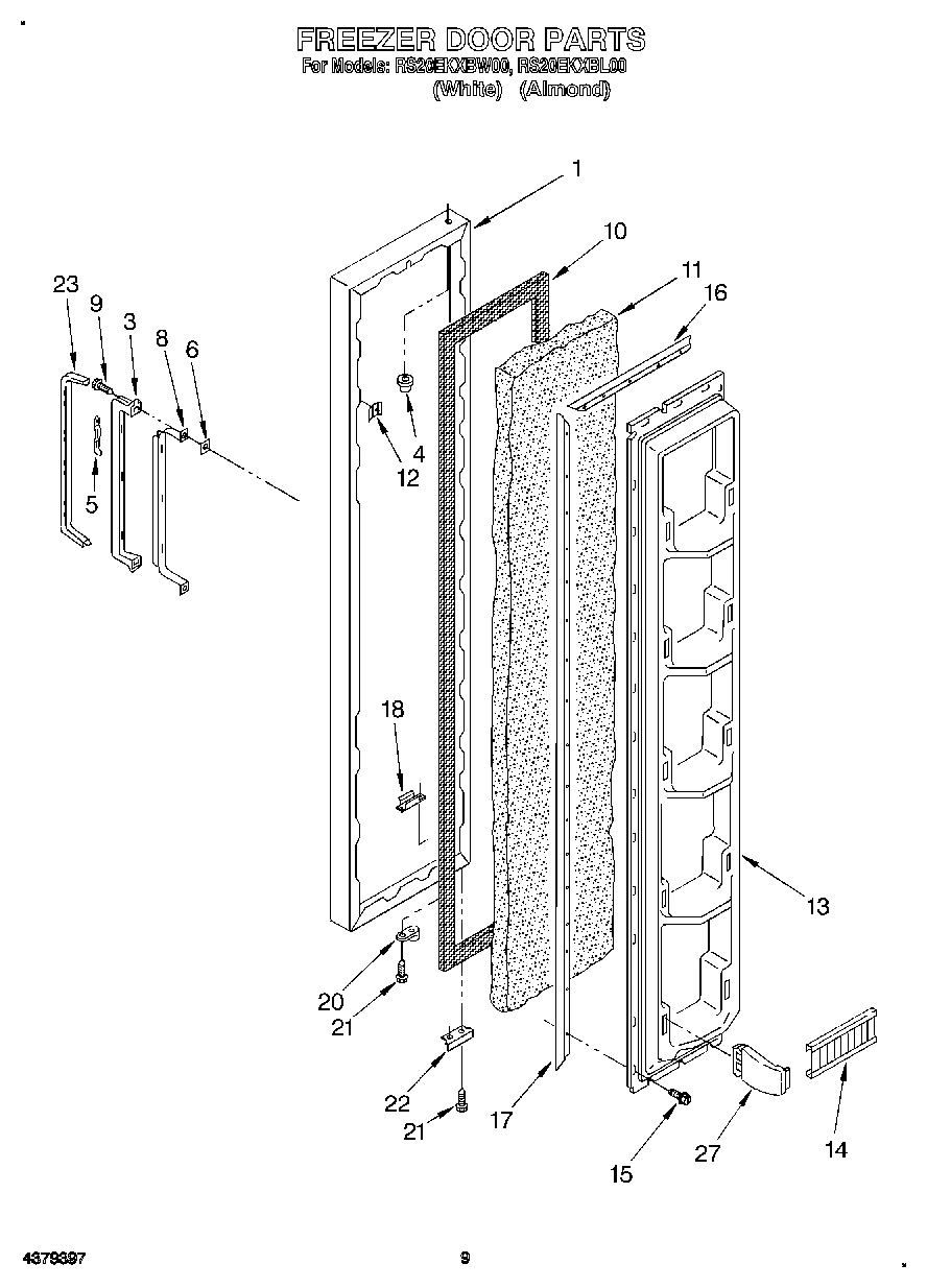 05 - FREEZER DOOR